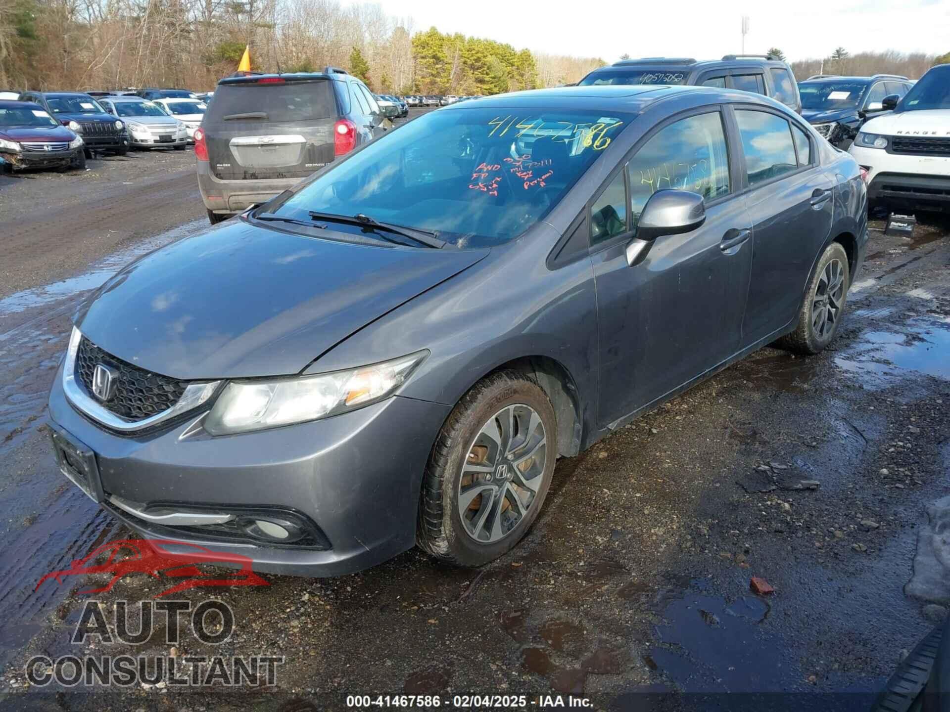 HONDA CIVIC 2013 - 19XFB2F94DE272229
