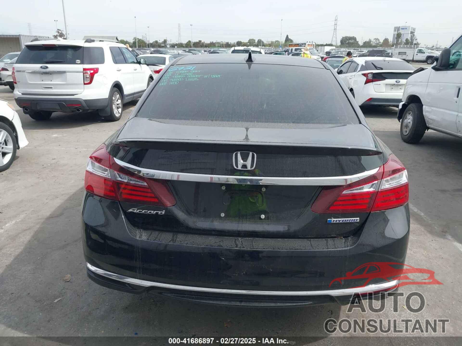 HONDA ACCORD HYBRID 2017 - JHMCR6F51HC031176