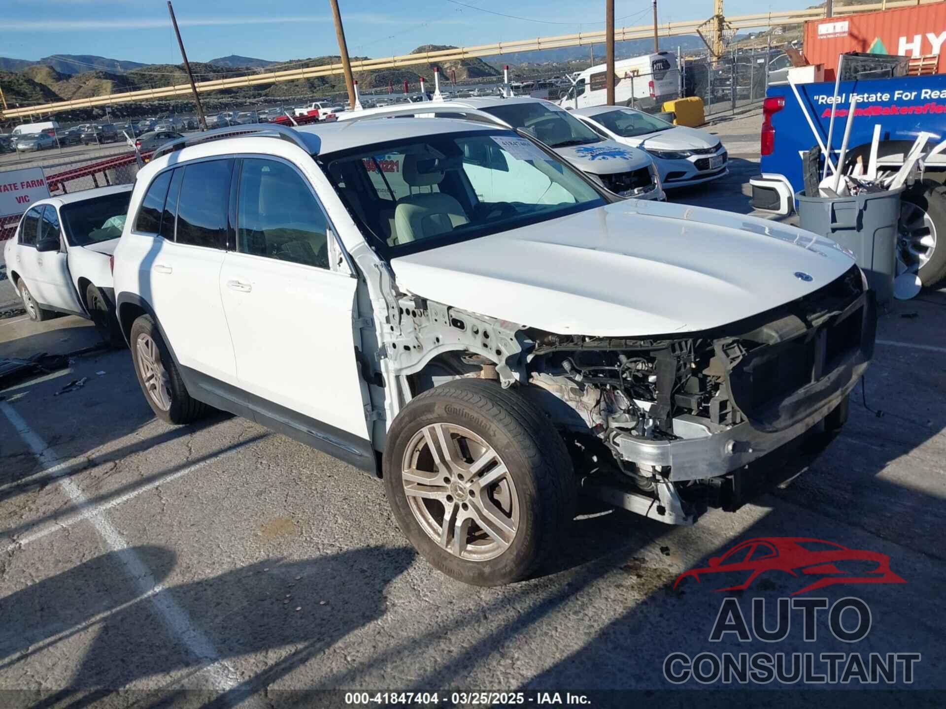 MERCEDES-BENZ GLB 250 2020 - W1N4M4GB2LW026128
