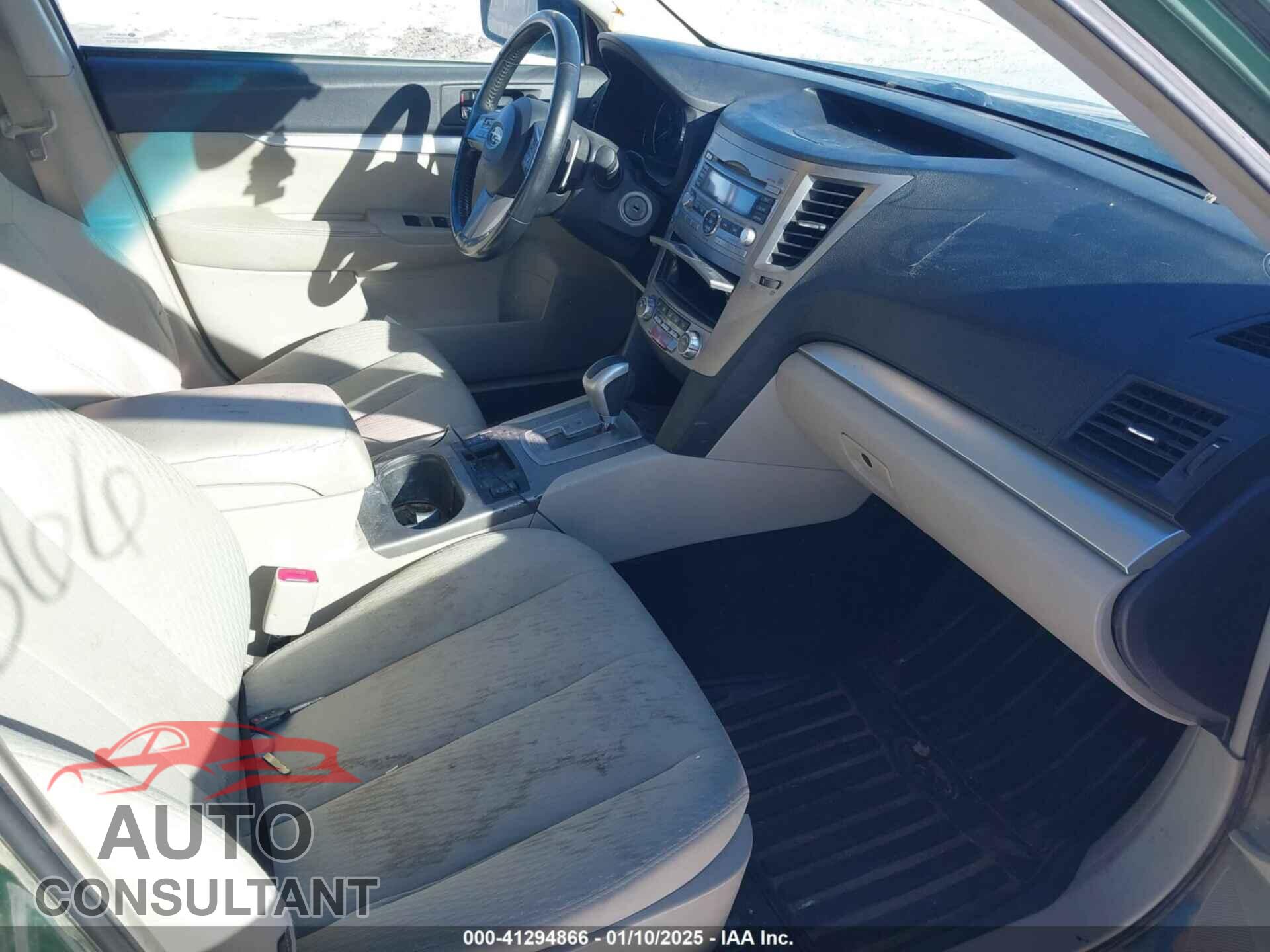 SUBARU OUTBACK 2010 - 4S4BRBGC0A3367406