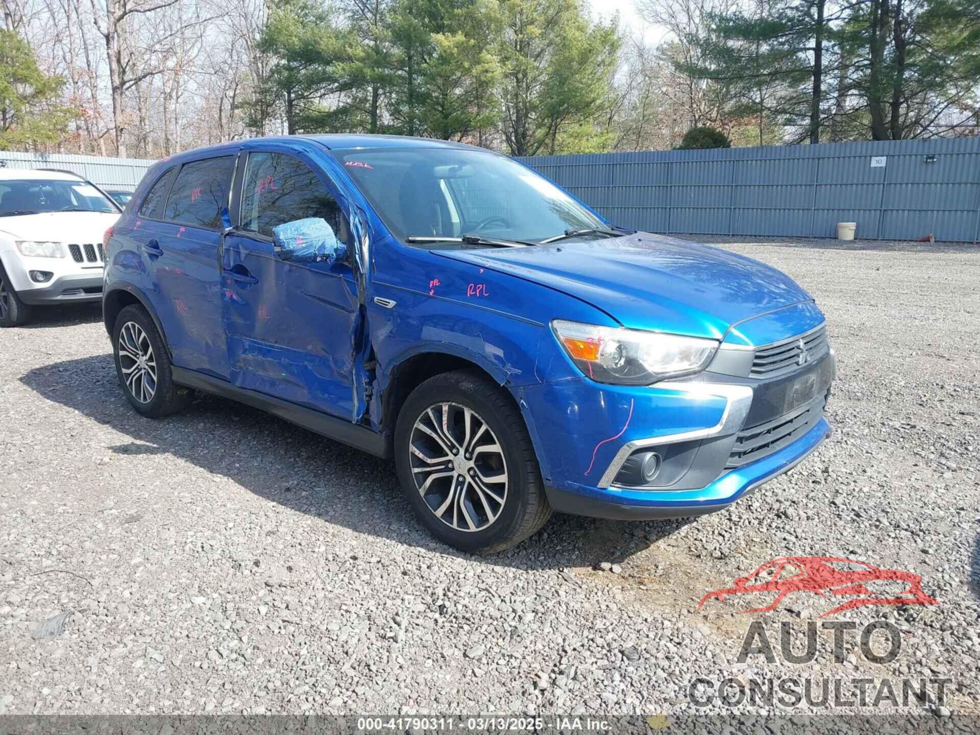 MITSUBISHI OUTLANDER SPORT 2017 - JA4AR3AUXHZ007018