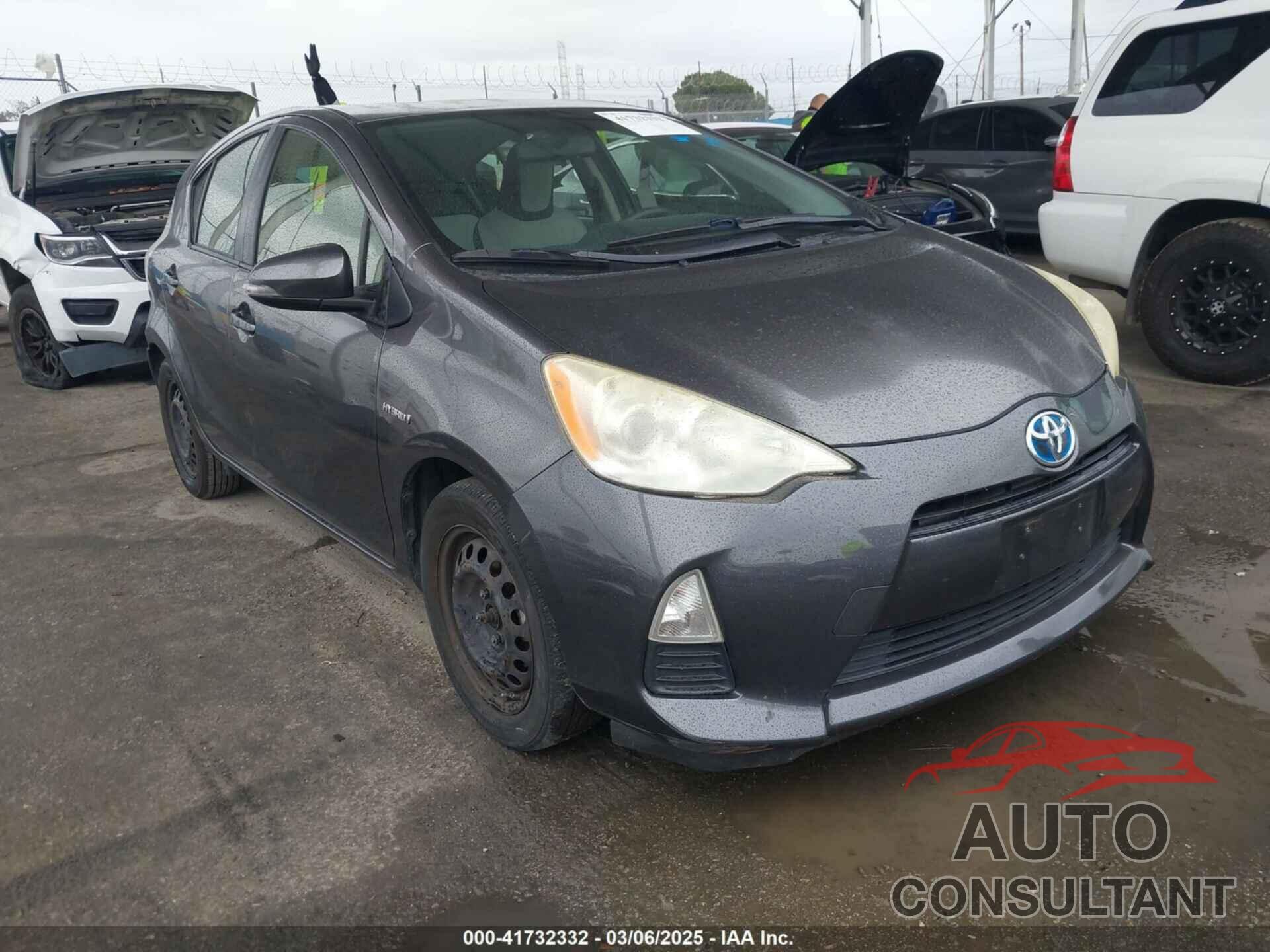 TOYOTA PRIUS C 2012 - JTDKDTB30C1024951