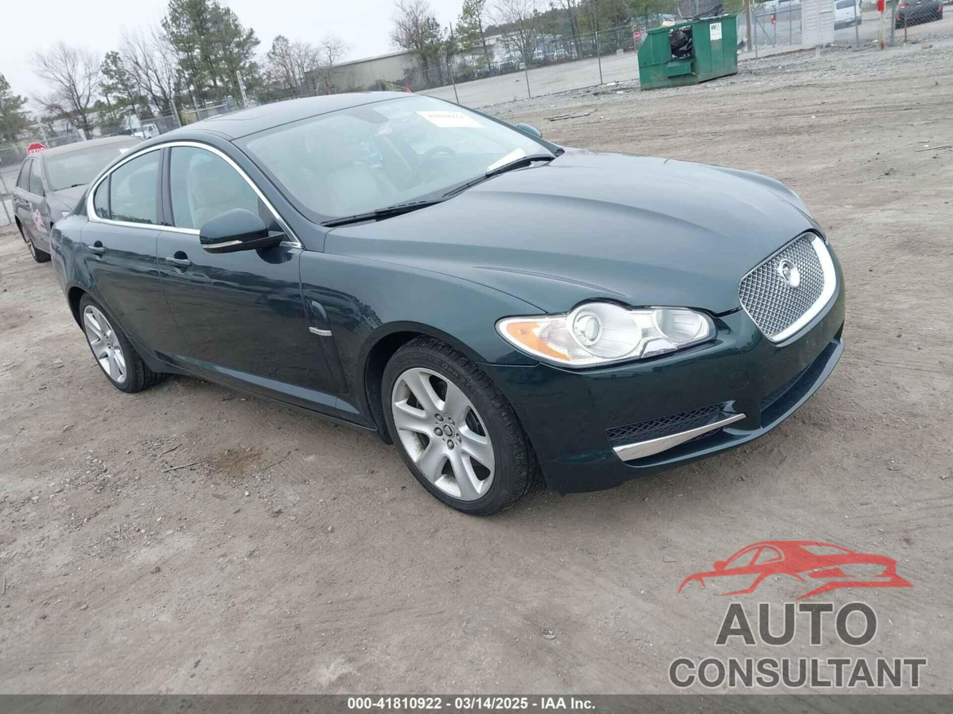 JAGUAR XF 2010 - SAJWA0FA5AHR69935