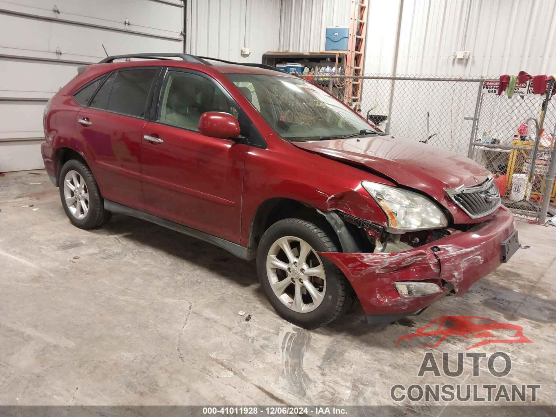 LEXUS RX 350 2009 - 2T2HK31U69C101848