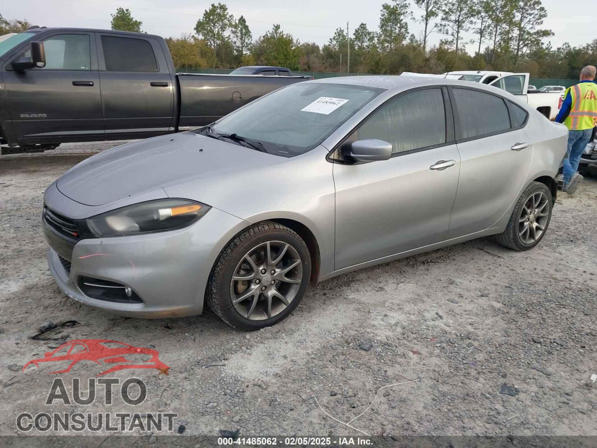 DODGE DART 2015 - 1C3CDFBB8FD141391