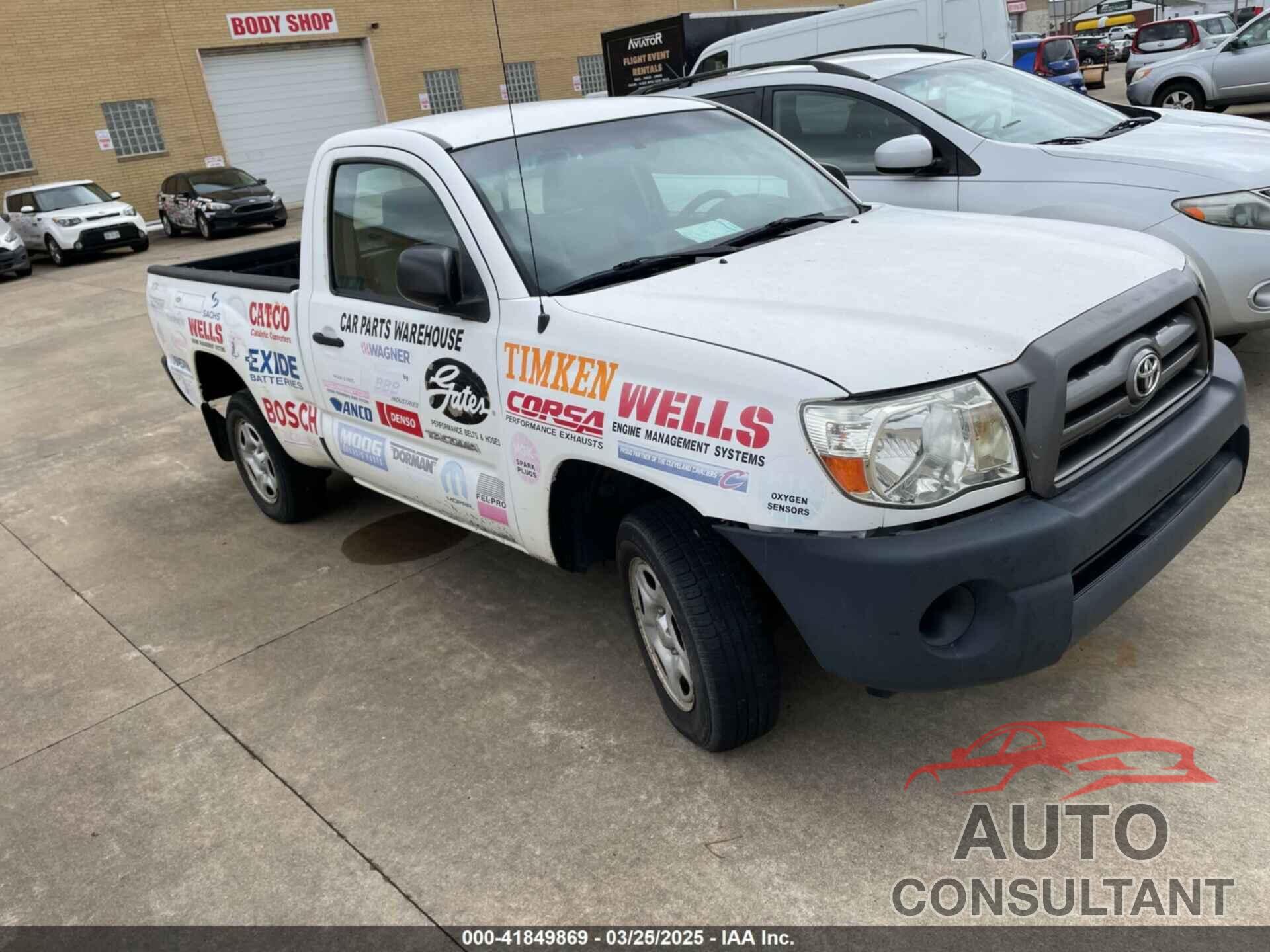 TOYOTA TACOMA 2010 - 5TENX4CN4AZ745562