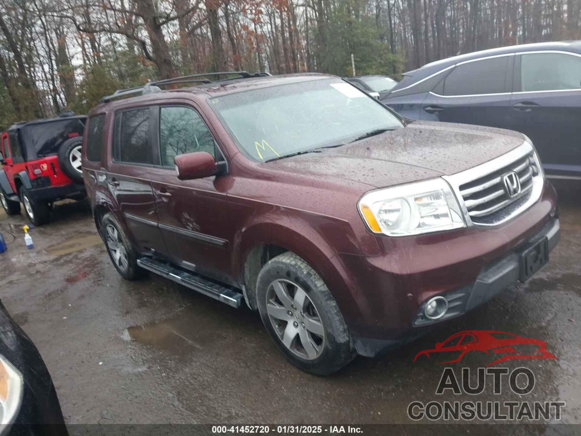 HONDA PILOT 2014 - 5FNYF4H93EB025530
