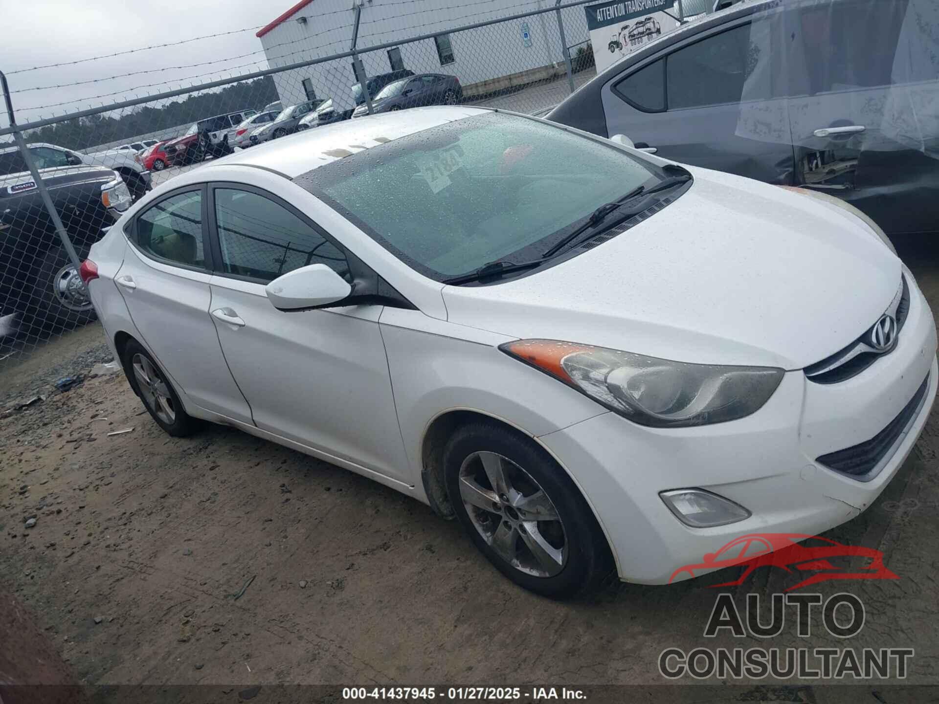 HYUNDAI ELANTRA 2013 - 5NPDH4AE2DH162166