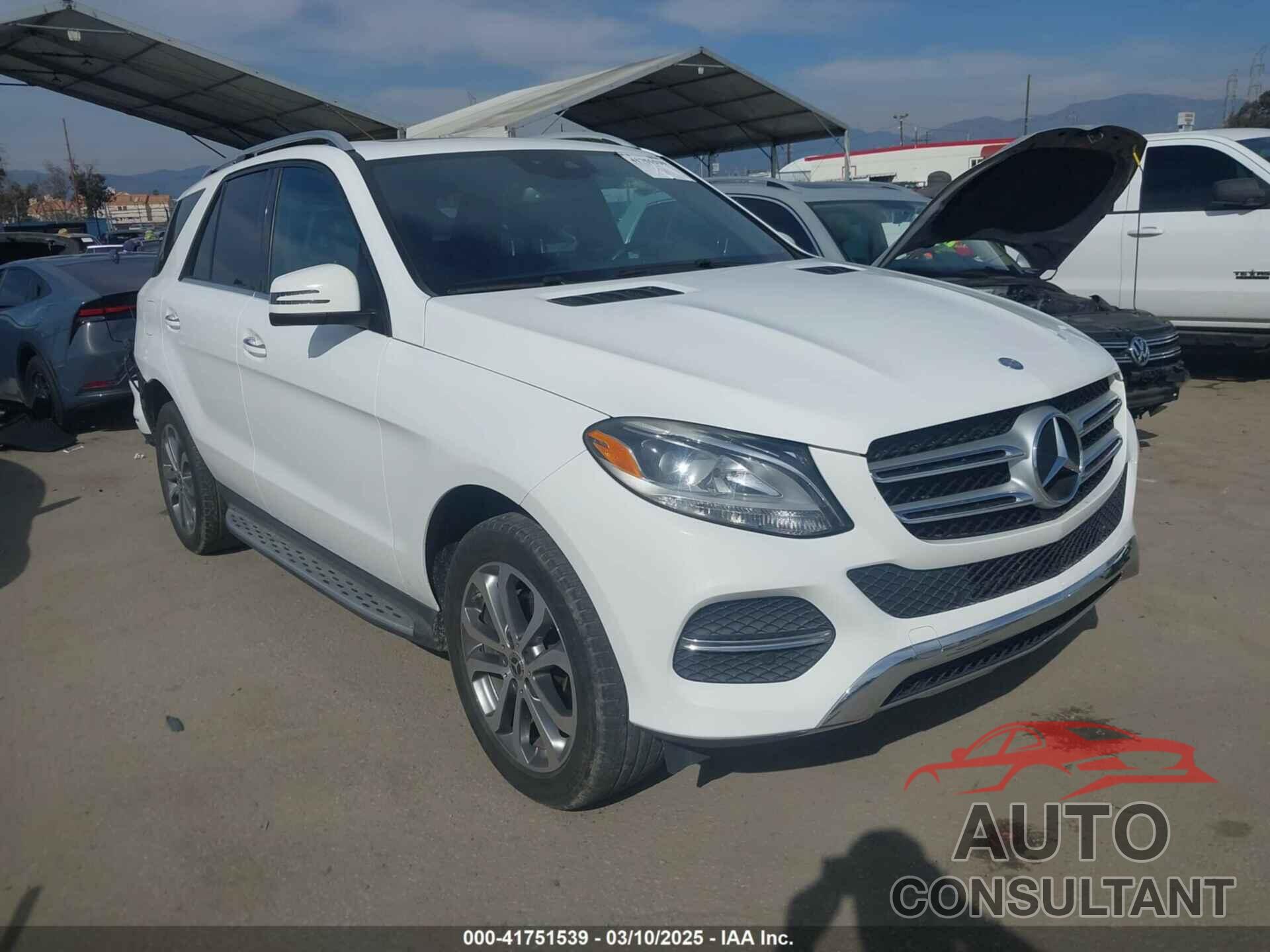 MERCEDES-BENZ GLE 350 2016 - 4JGDA5HB9GA656585