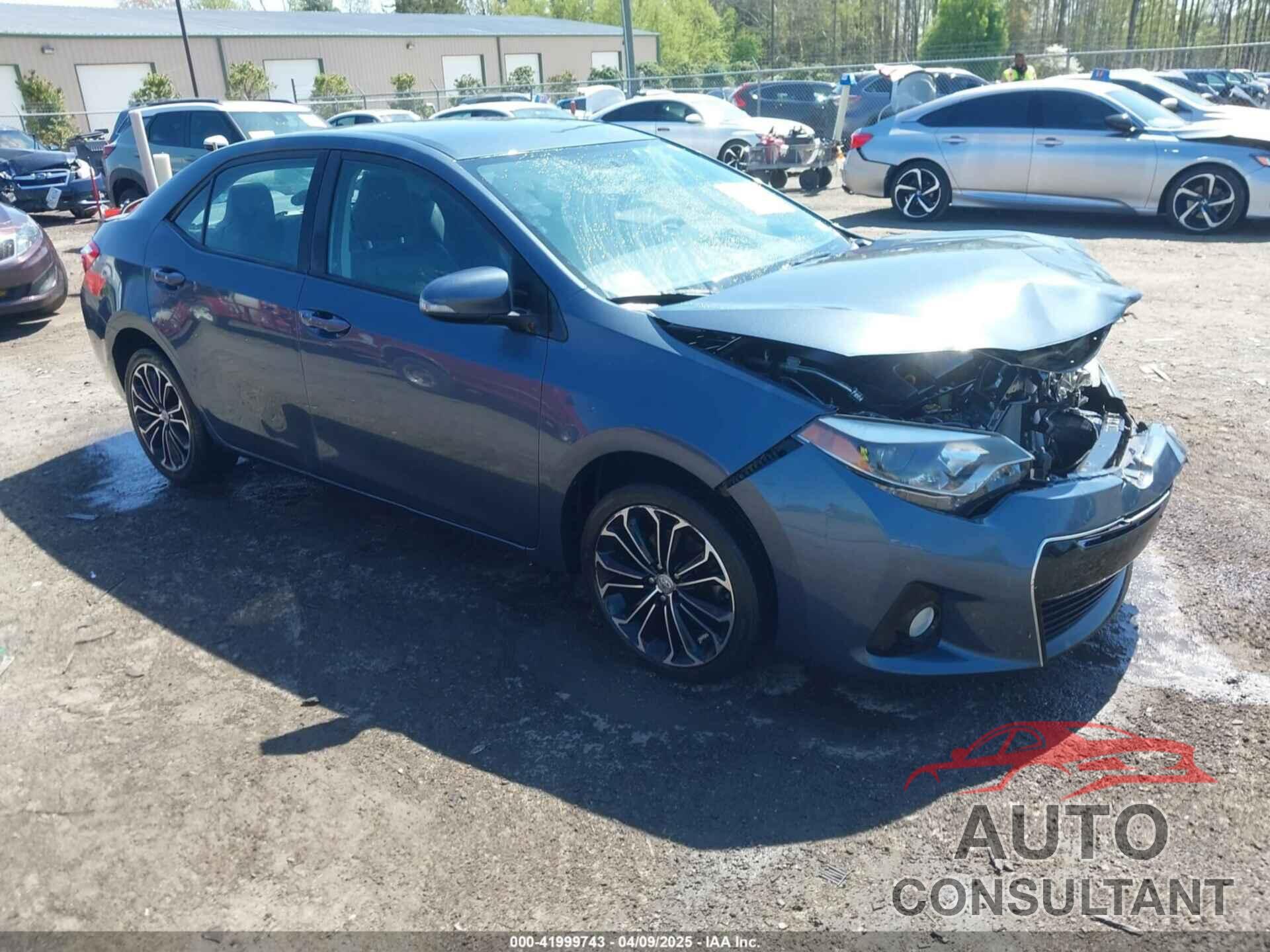TOYOTA COROLLA 2016 - 2T1BURHEXGC699963