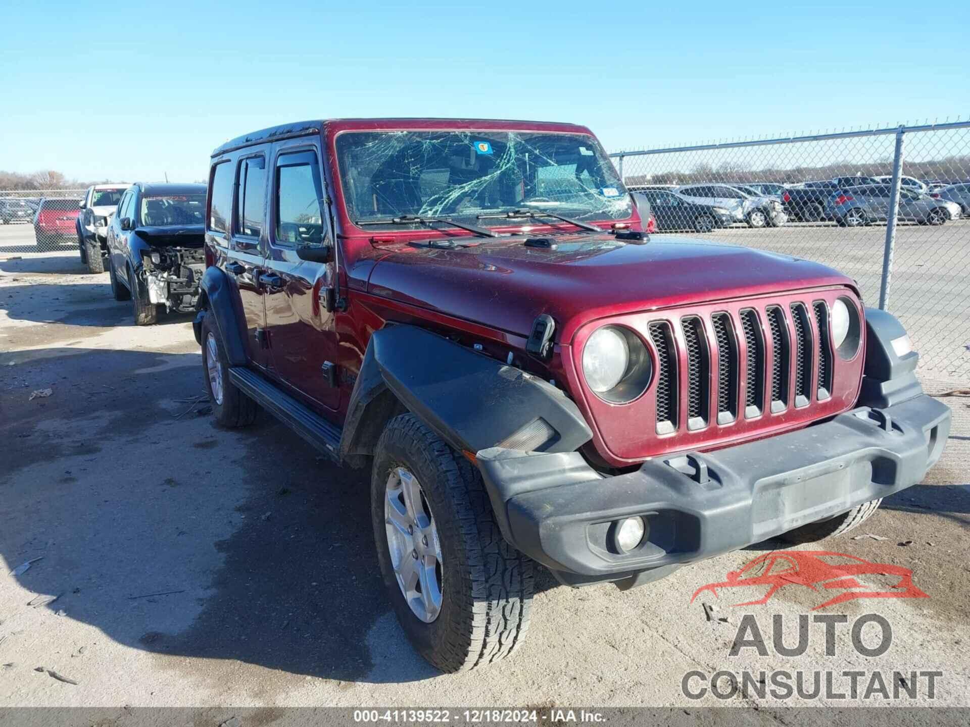 JEEP WRANGLER UNLIMITED 2021 - 1C4HJXDG0MW856157