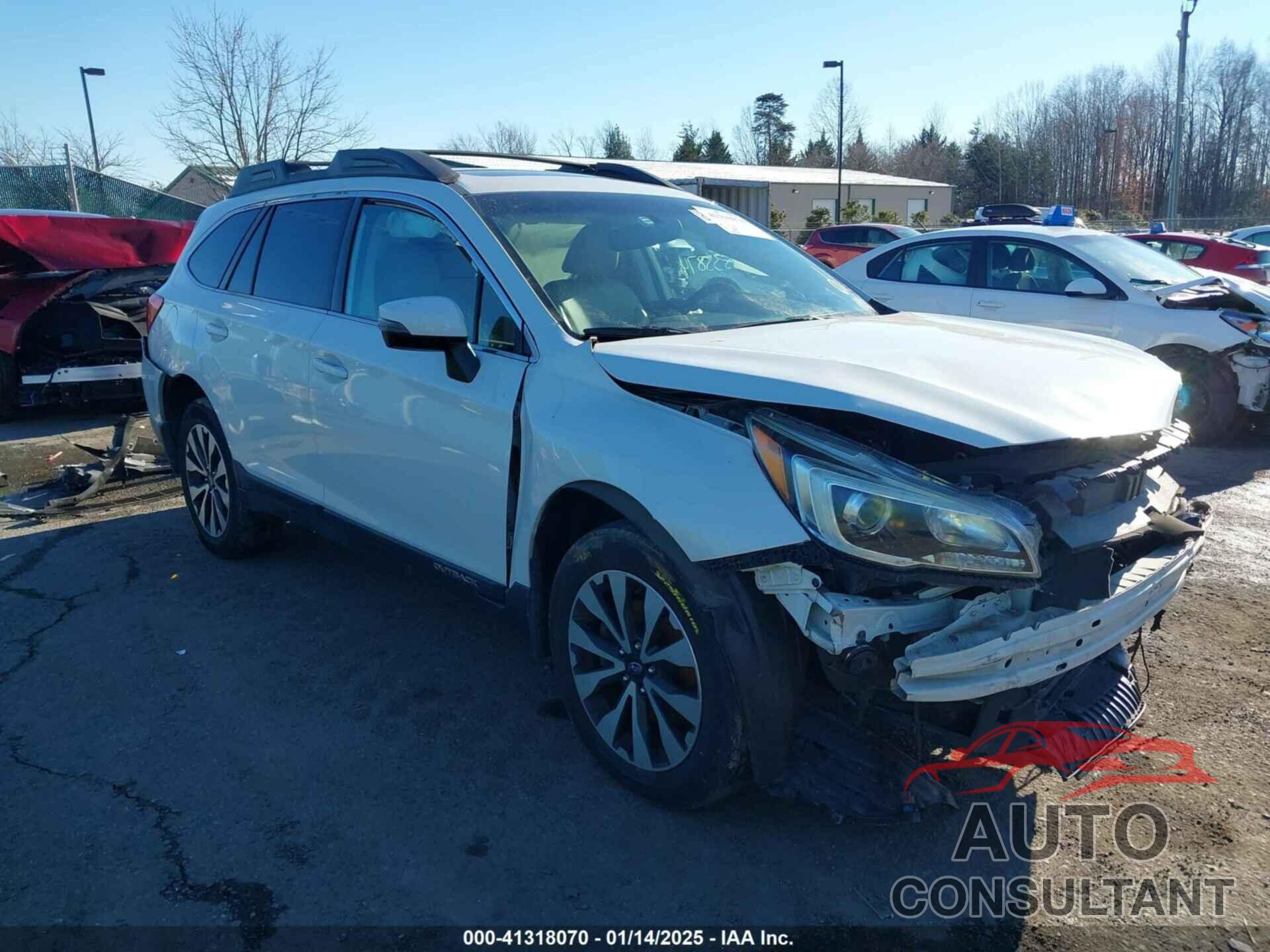 SUBARU OUTBACK 2017 - 4S4BSAKC3H3222182