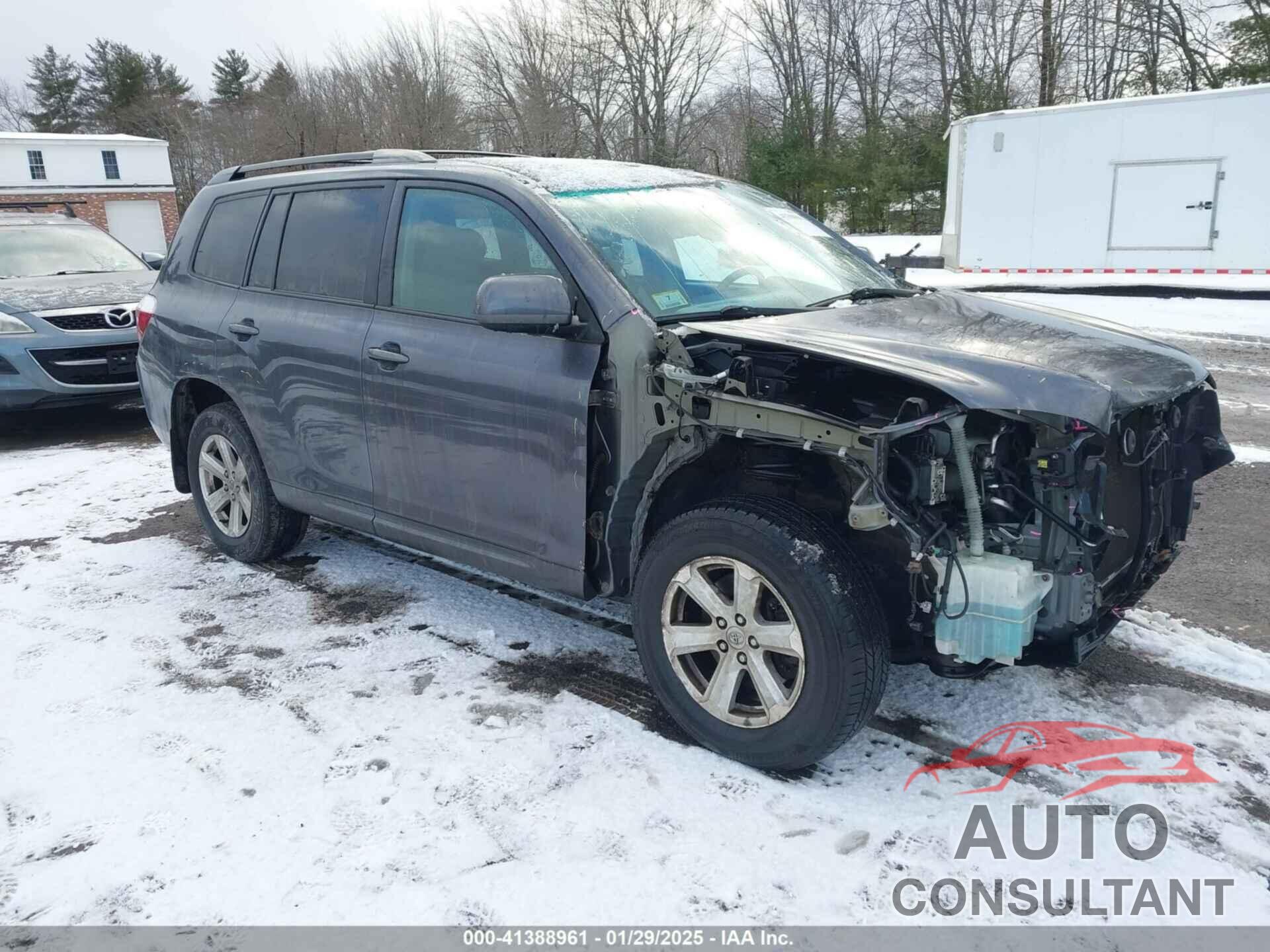 TOYOTA HIGHLANDER 2010 - 5TDBK3EH1AS030335
