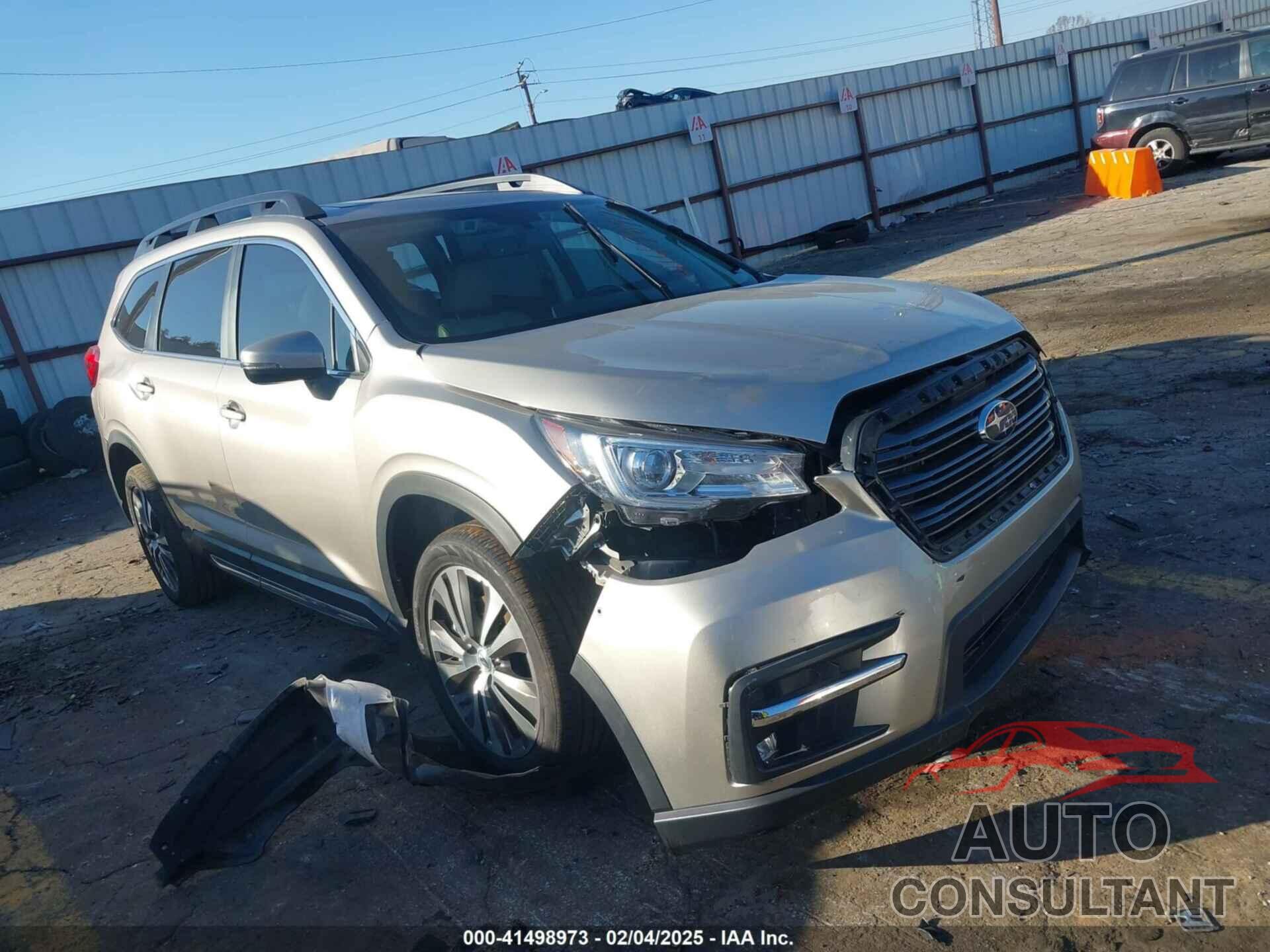 SUBARU ASCENT 2019 - 4S4WMALD6K3444709