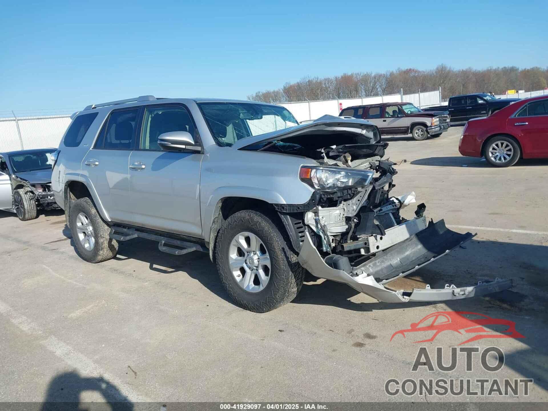 TOYOTA 4RUNNER 2016 - JTEBU5JR4G5289948