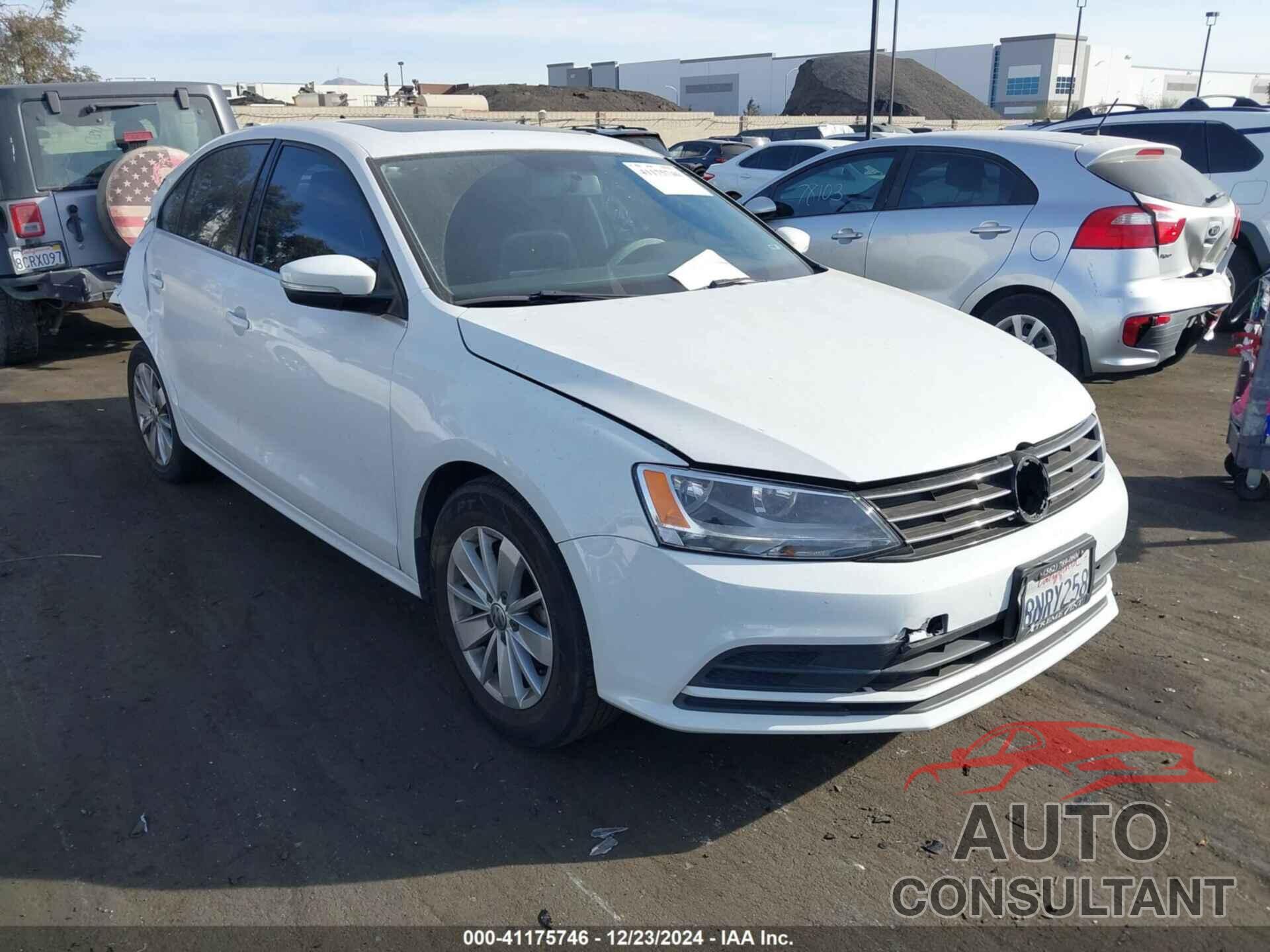 VOLKSWAGEN JETTA 2016 - 3VWD67AJ6GM416753