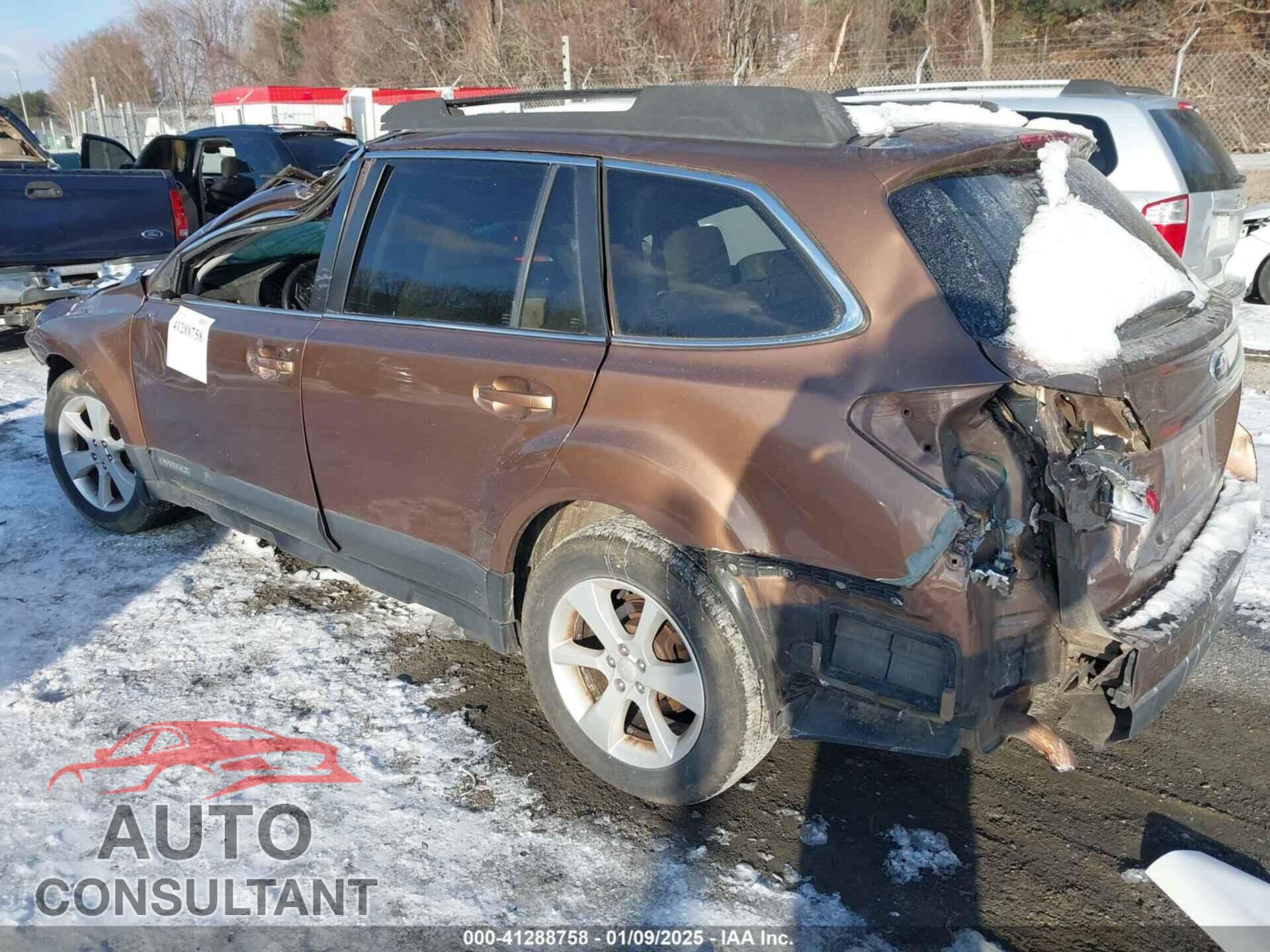 SUBARU OUTBACK 2013 - 4S4BRCCC3D3252654