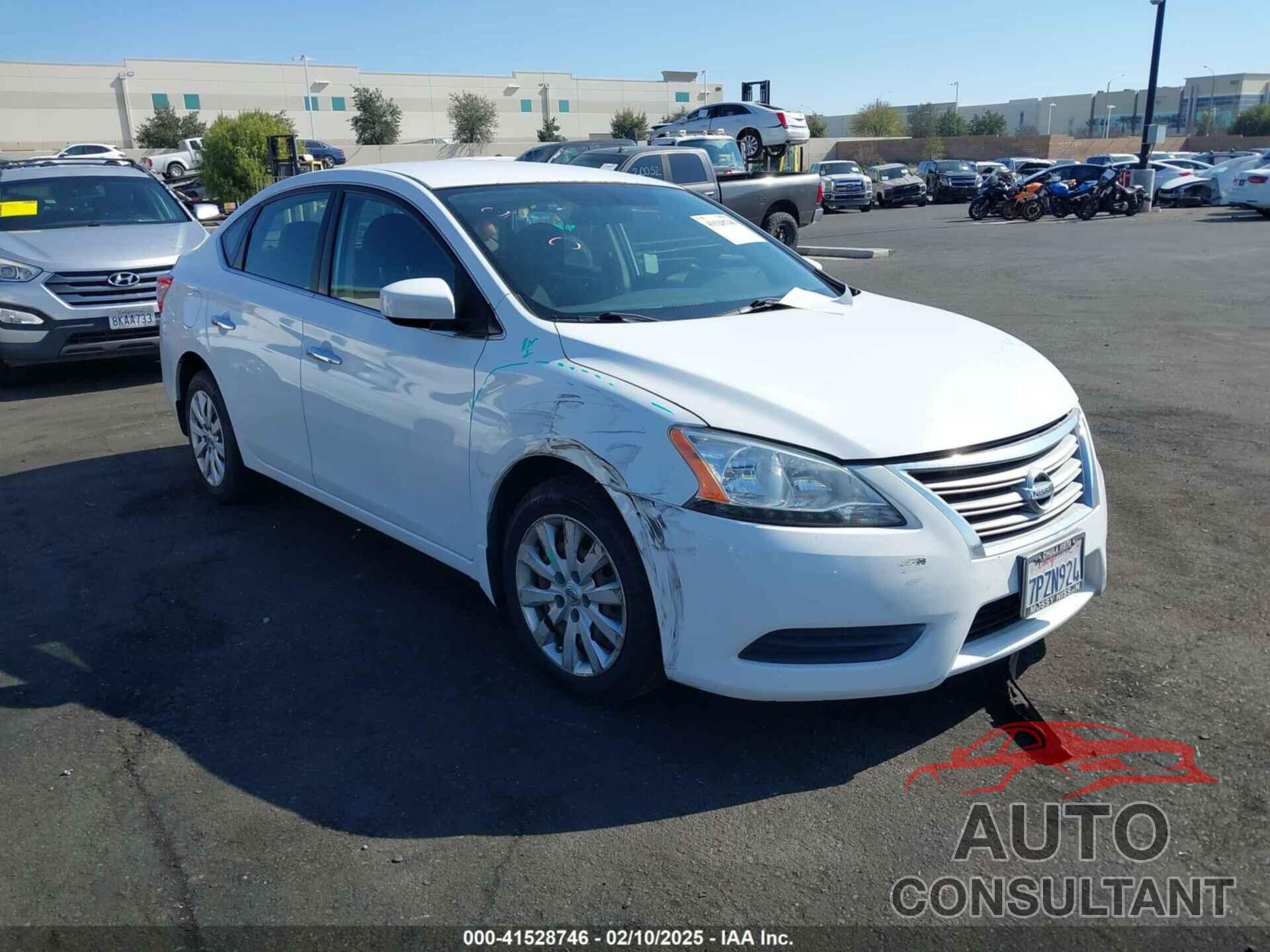 NISSAN SENTRA 2015 - 3N1AB7AP5FY371434