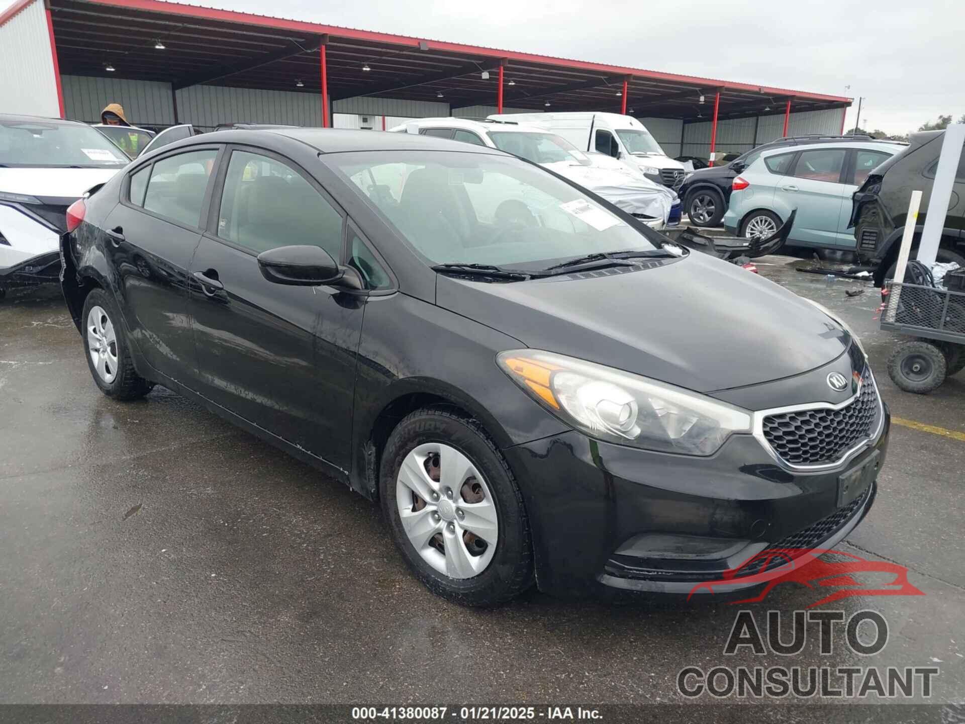KIA FORTE 2016 - KNAFK4A62G5606652