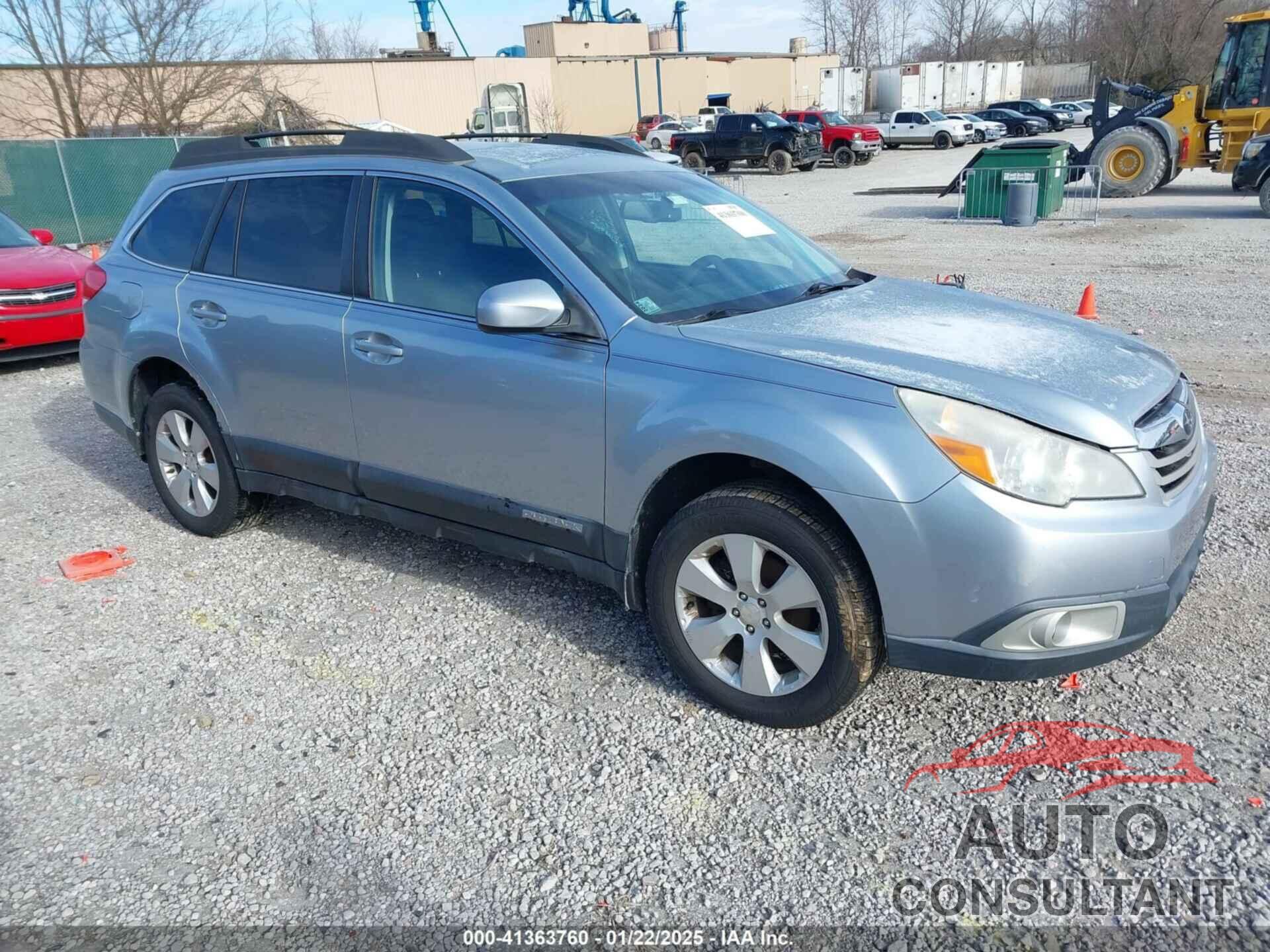 SUBARU OUTBACK 2012 - 4S4BRCCC5C3299179