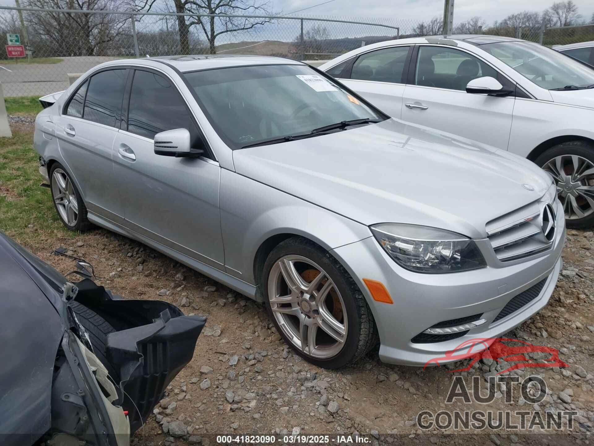 MERCEDES-BENZ C 300 2011 - WDDGF5EB8BA499525