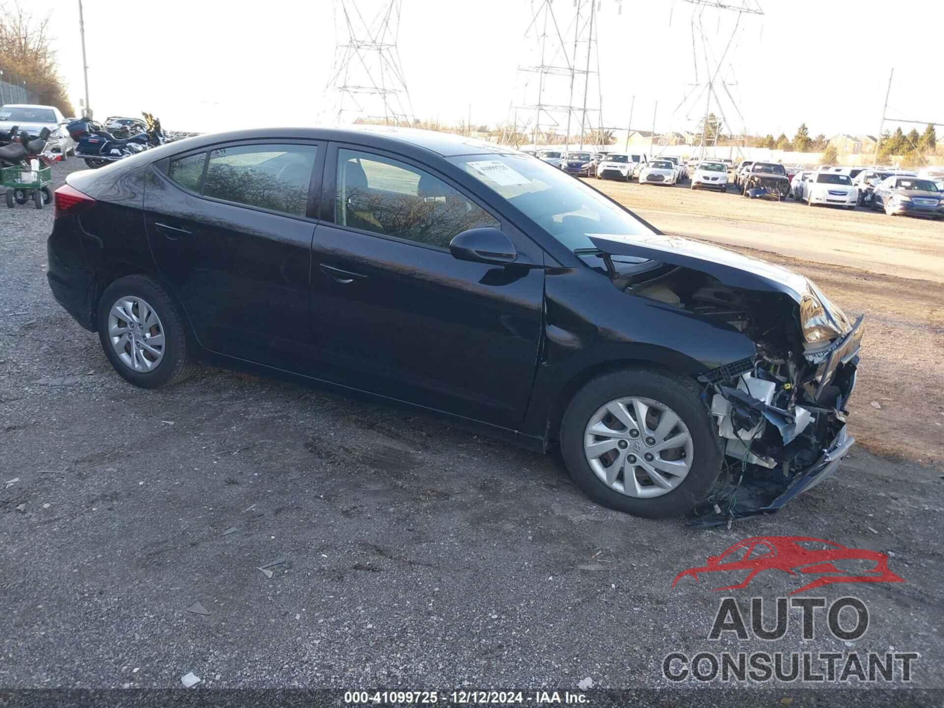 HYUNDAI ELANTRA 2019 - 5NPD74LF8KH424701