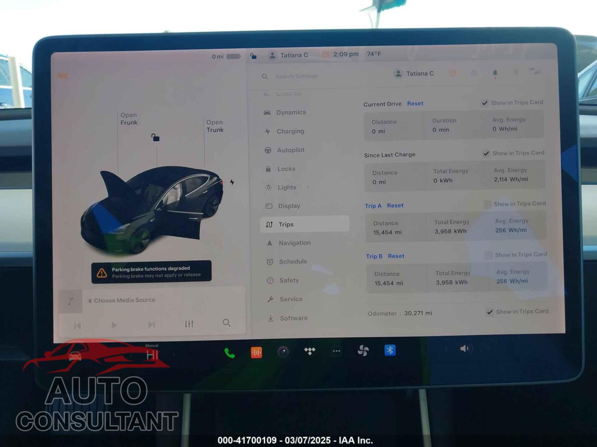 TESLA MODEL 3 2020 - 5YJ3E1EA8LF661982