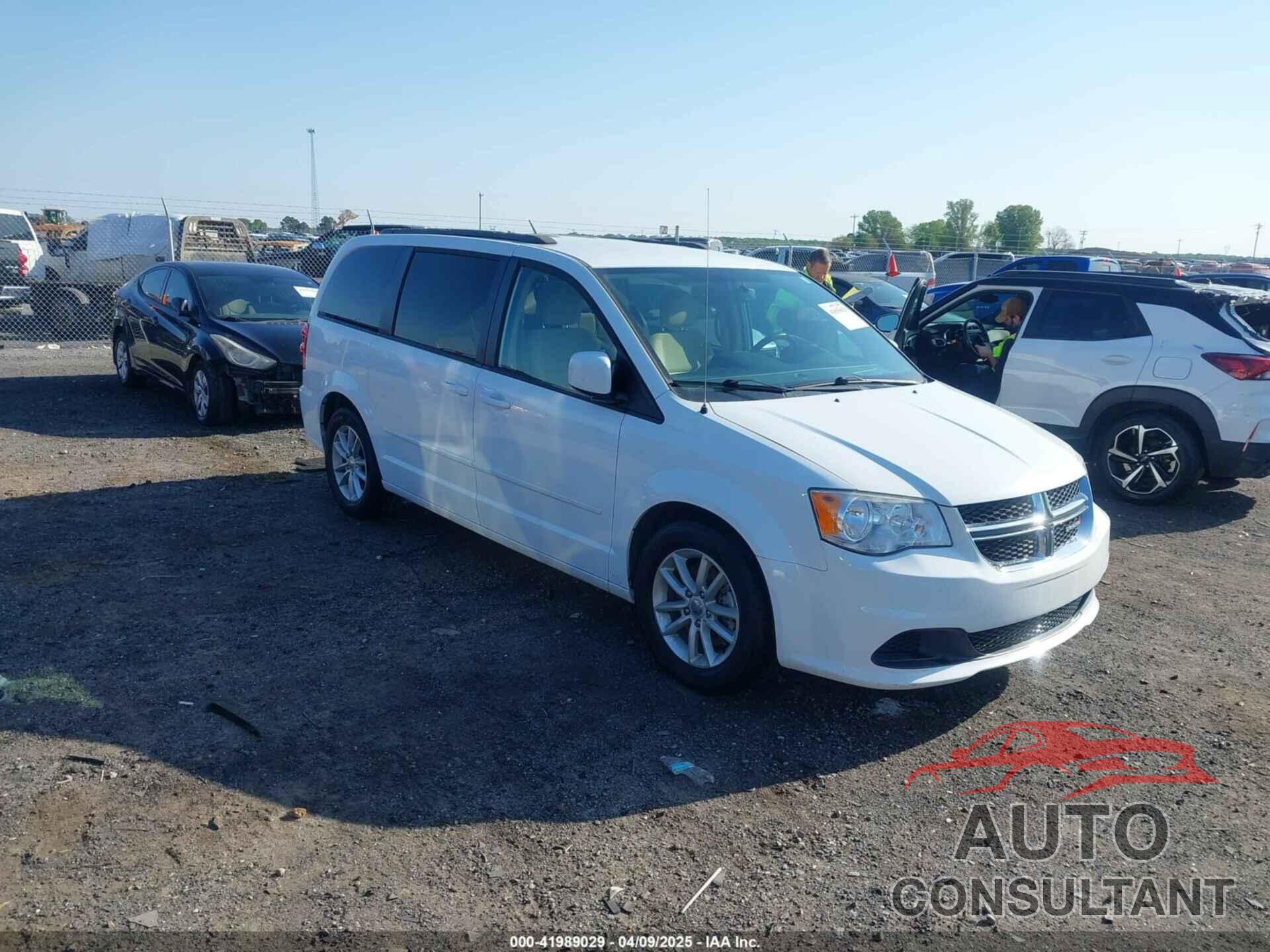 DODGE GRAND CARAVAN 2014 - 2C4RDGCG9ER452233