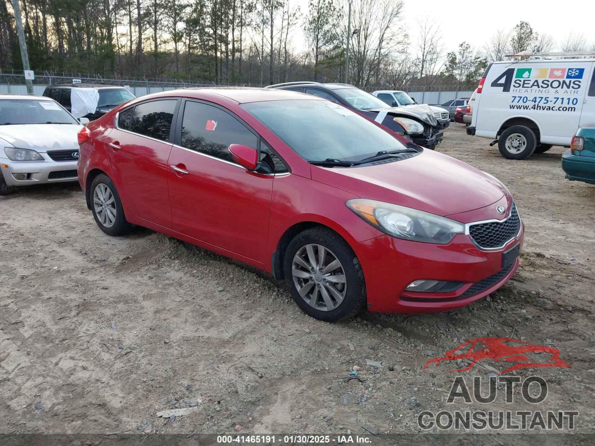 KIA FORTE 2014 - KNAFX4A85E5151070