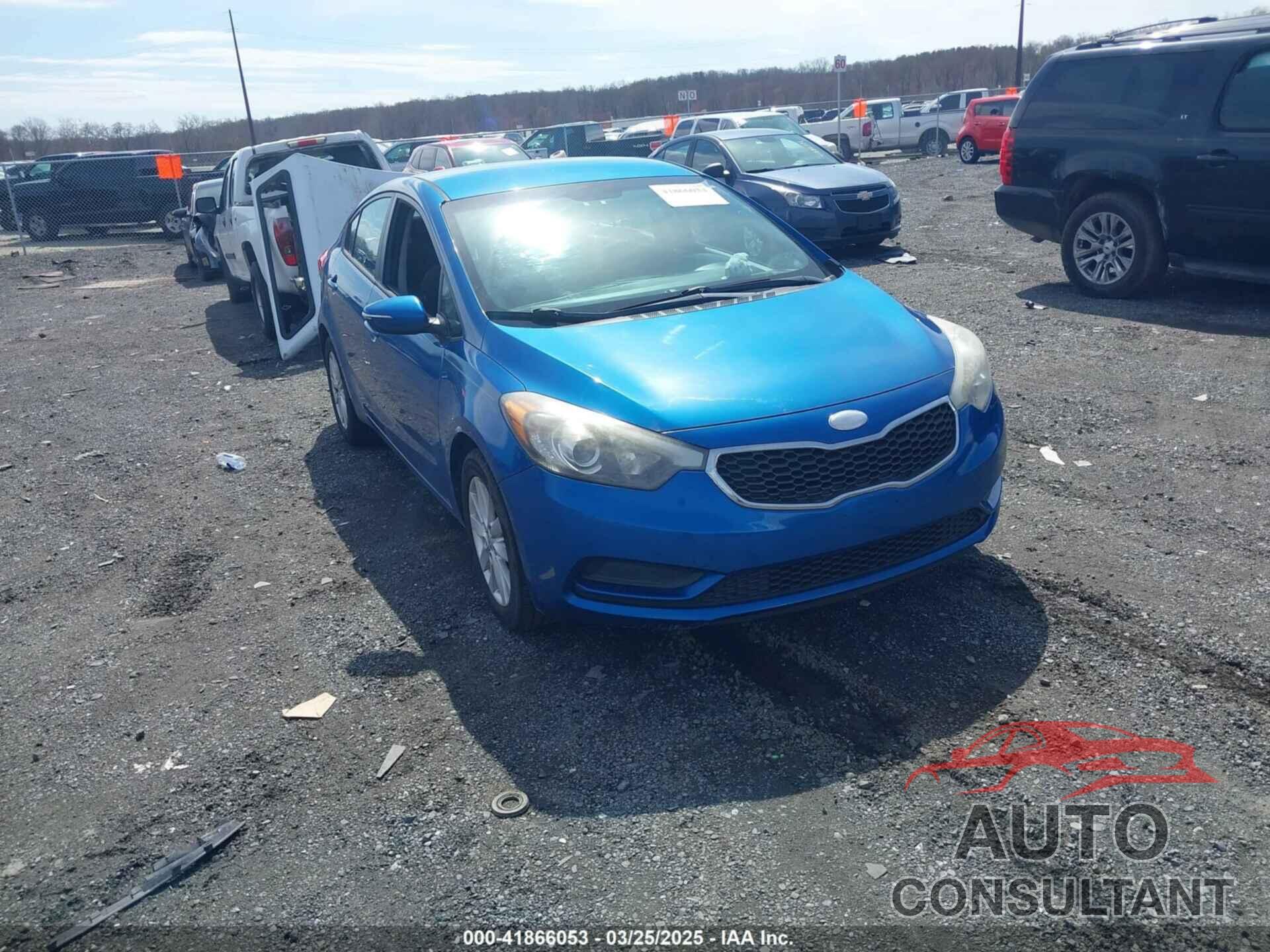 KIA FORTE 2014 - KNAFX4A68E5146699