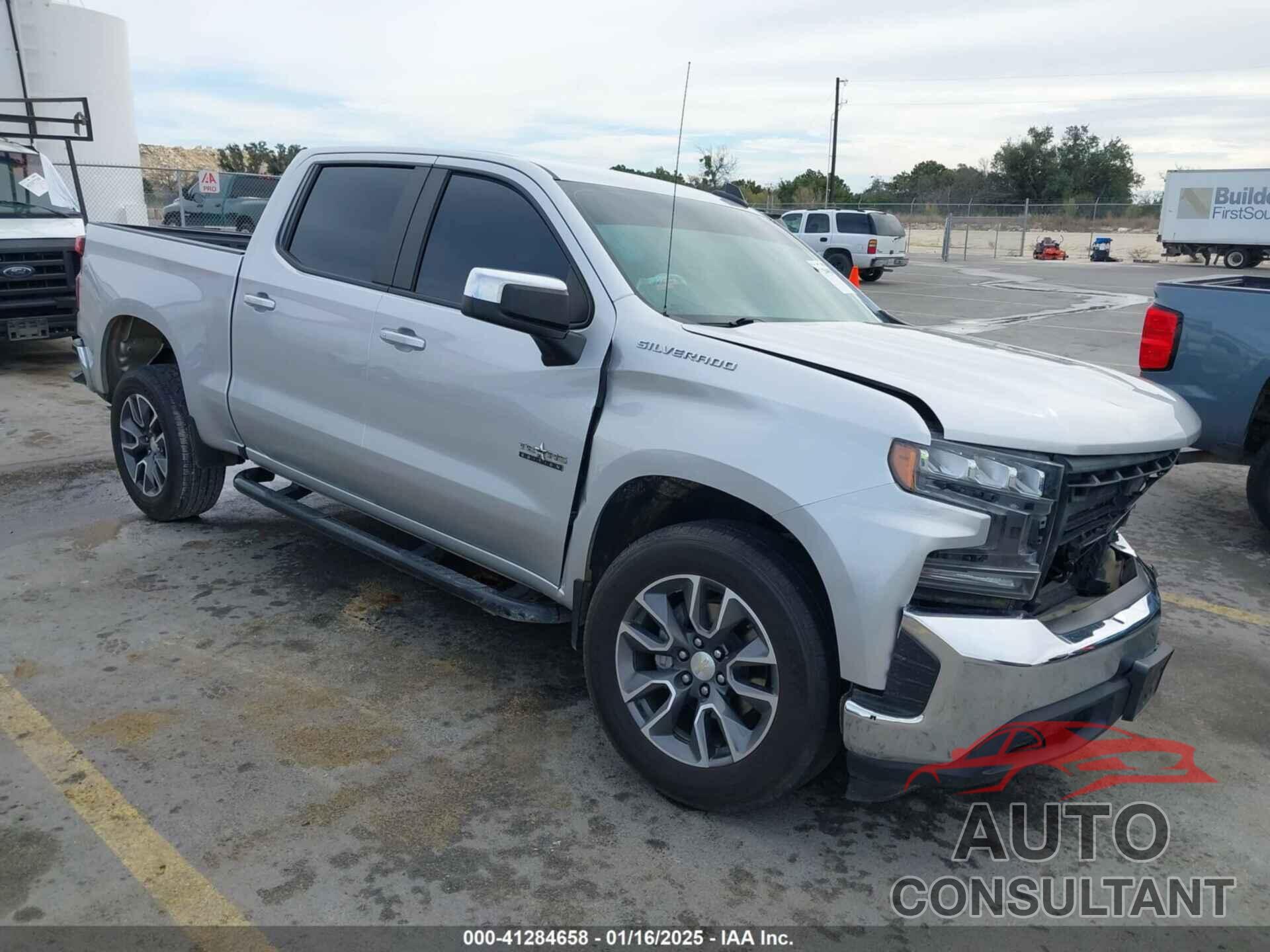 CHEVROLET SILVERADO 1500 2020 - 3GCPWCED0LG396814