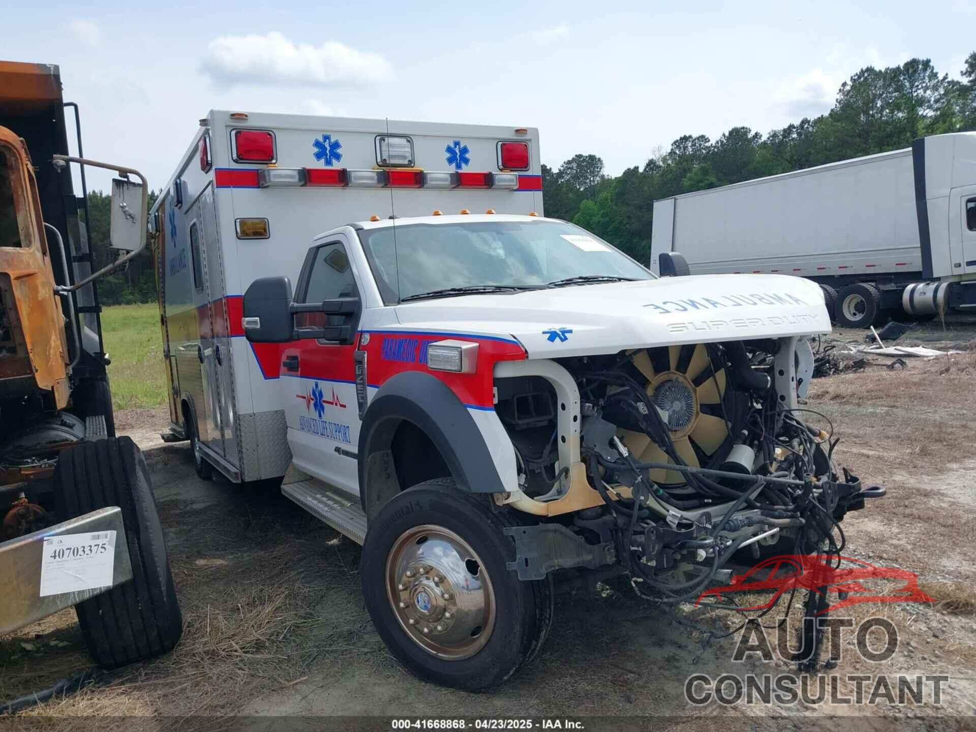 FORD F-450 CHASSIS 2017 - 1FDUF4GT5HEC03936