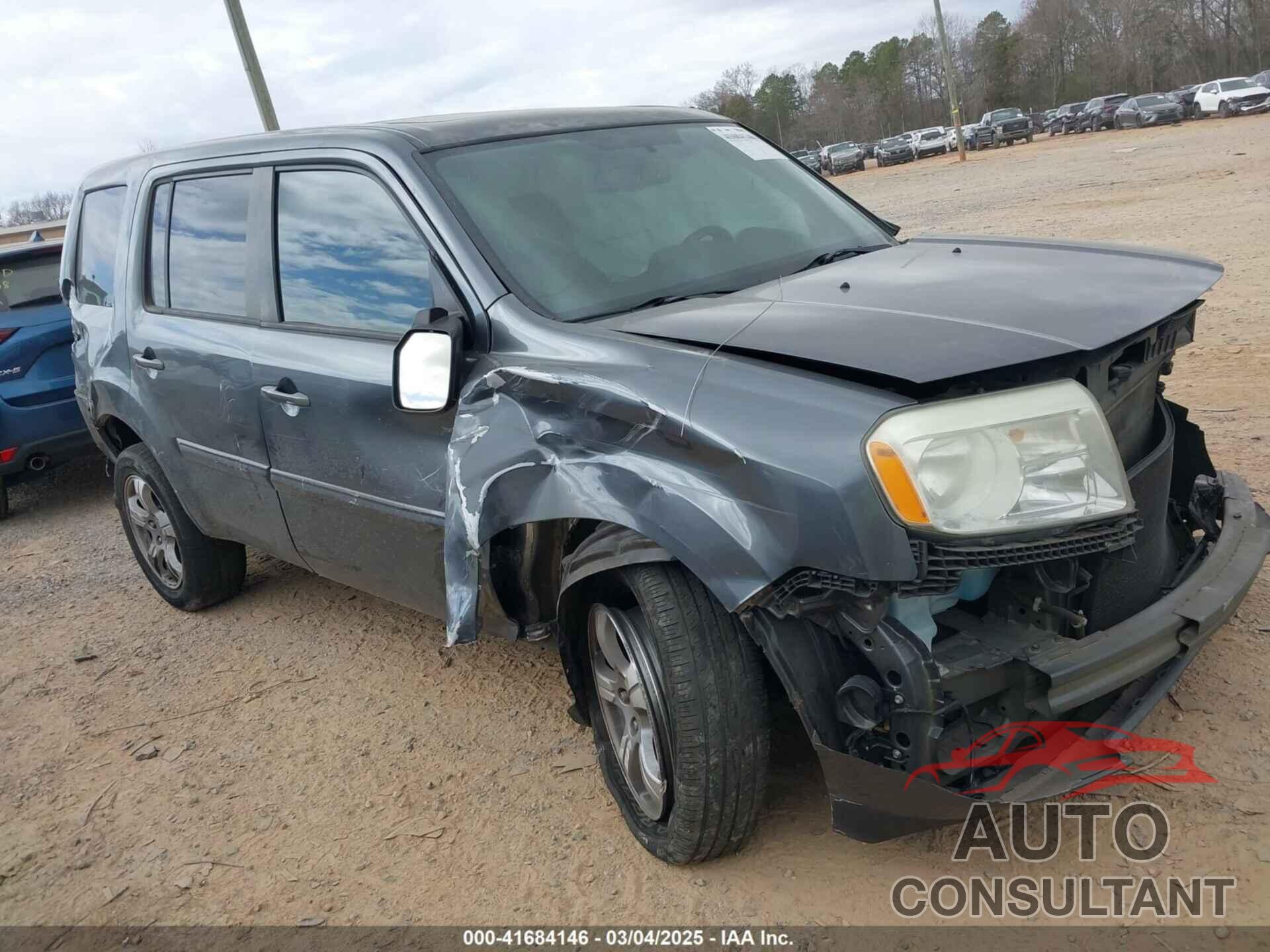 HONDA PILOT 2013 - 5FNYF3H57DB011197