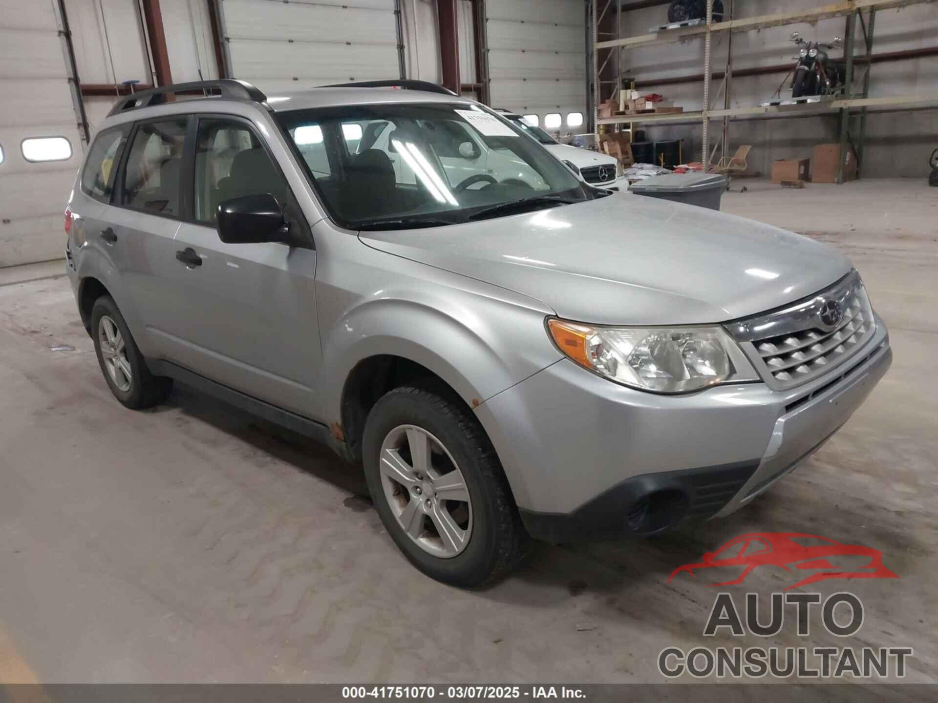 SUBARU FORESTER 2012 - JF2SHBBC6CH411284