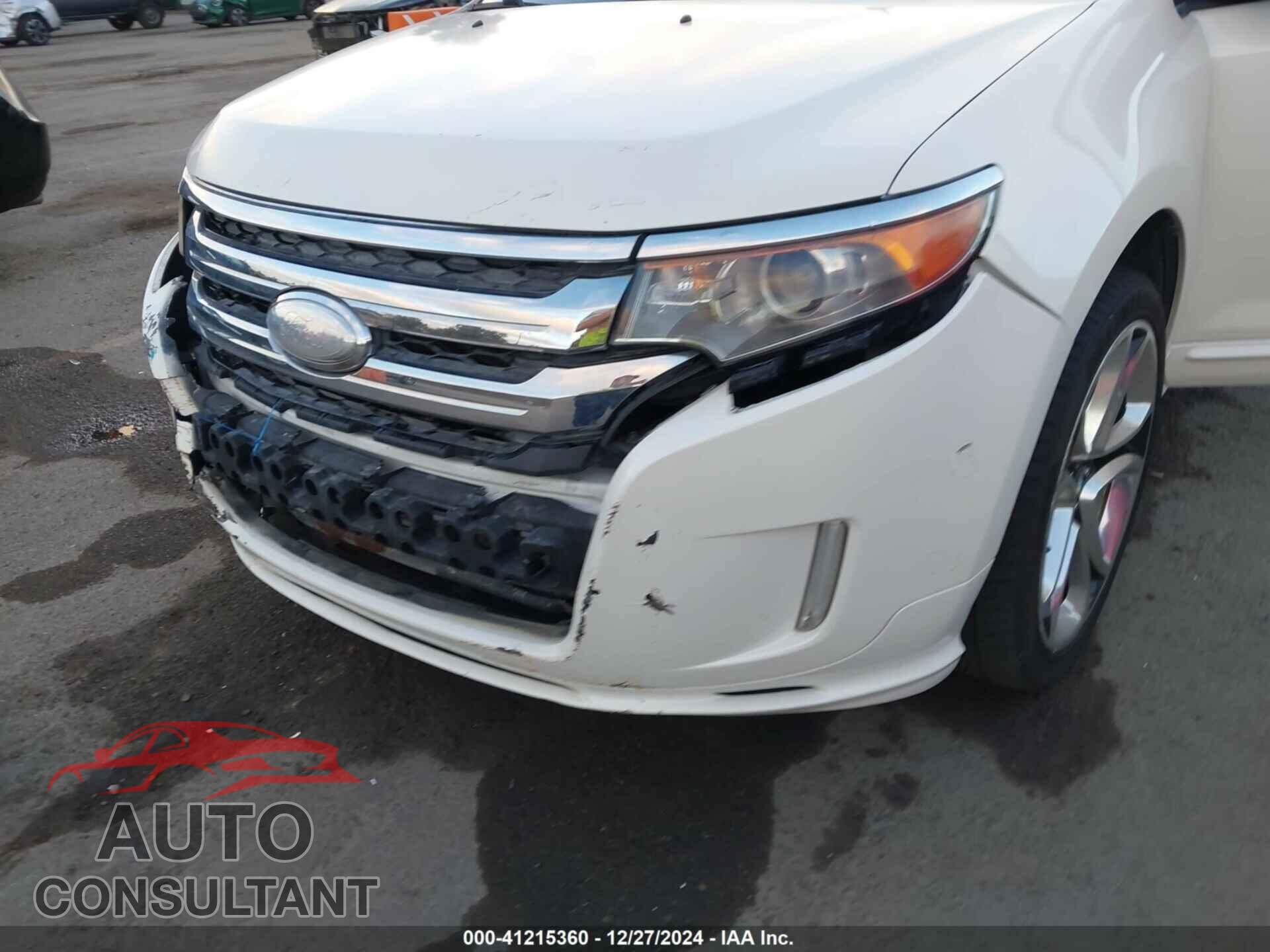 FORD EDGE 2012 - 2FMDK3AK1CBA41412