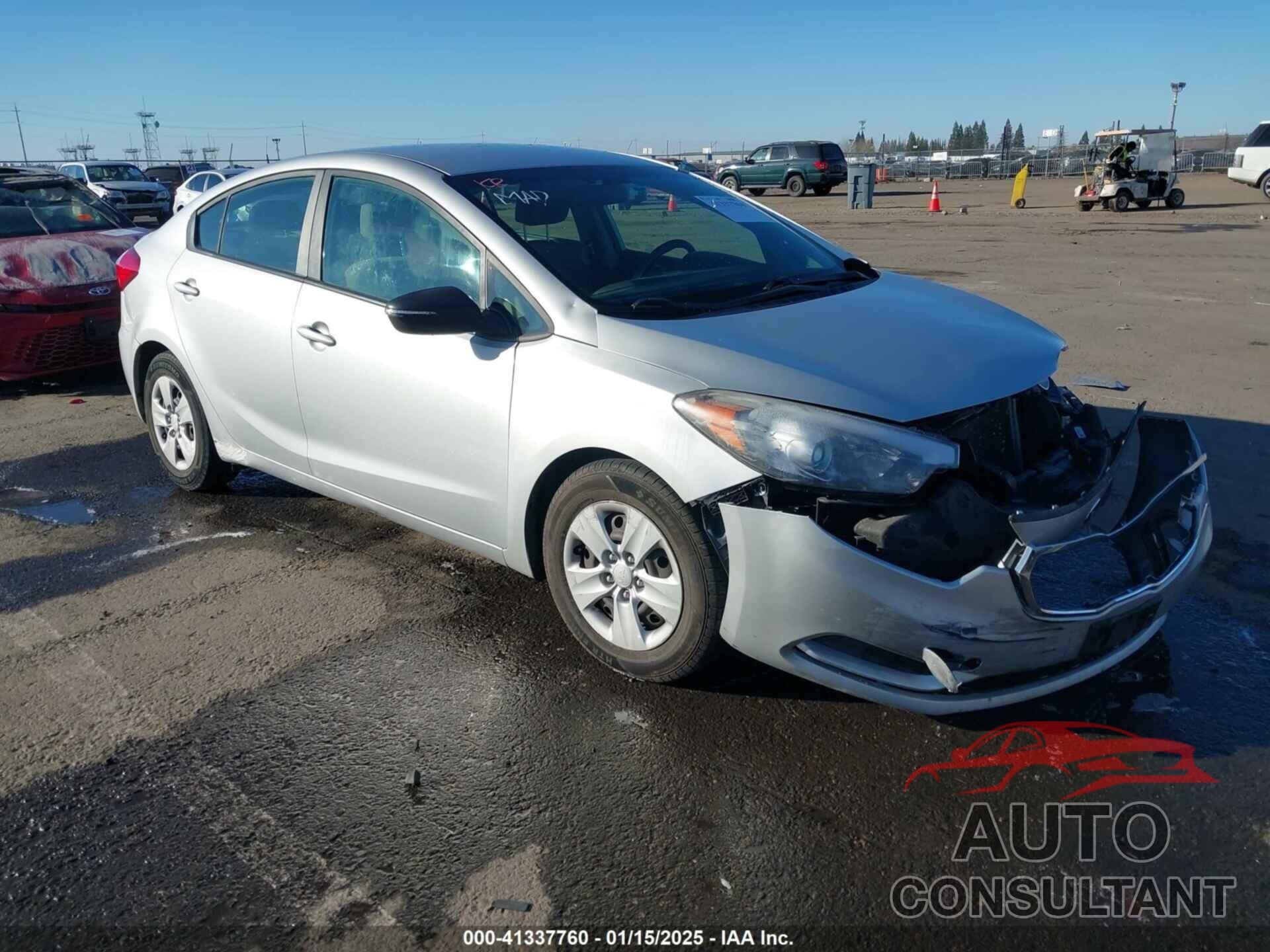 KIA FORTE 2015 - KNAFX4A68F5378916