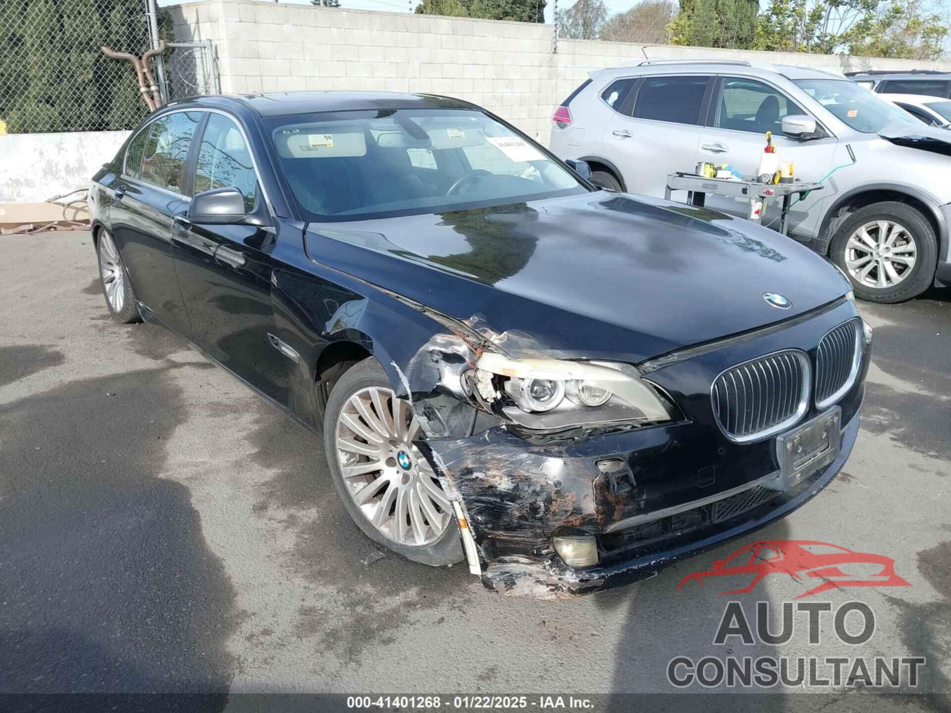 BMW 750LI 2010 - WBAKB8C55ACY62846