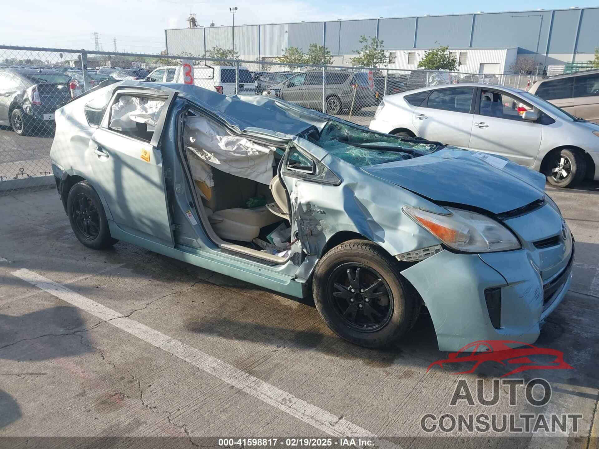 TOYOTA PRIUS 2015 - JTDKN3DU3F1893972