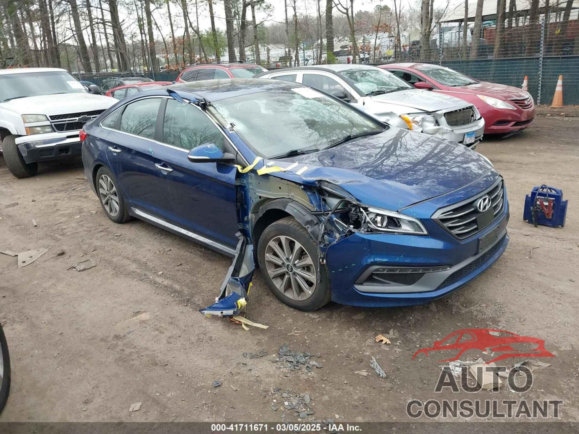 HYUNDAI SONATA 2017 - 5NPE34AF7HH526373