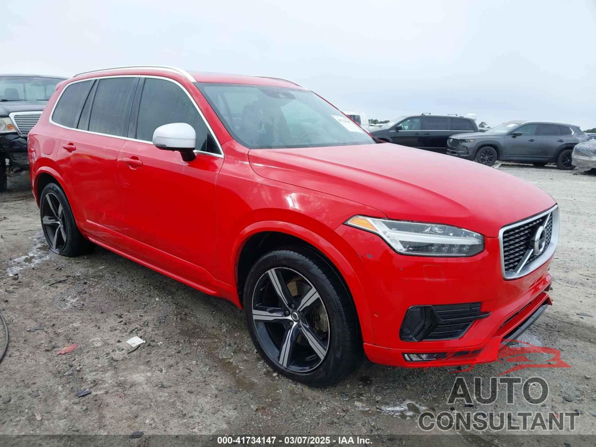 VOLVO XC90 2016 - YV4A22PM7G1054741