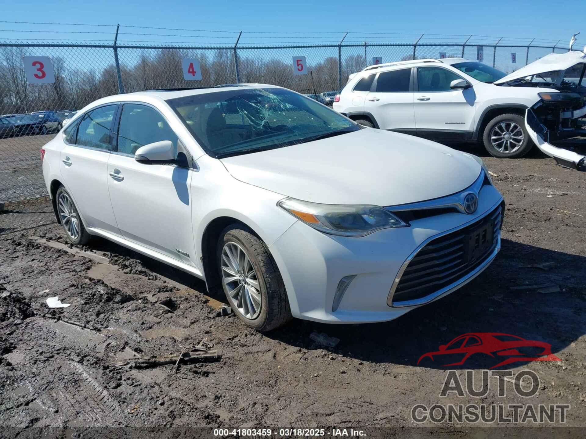 TOYOTA AVALON HYBRID 2017 - 4T1BD1EB1HU057319