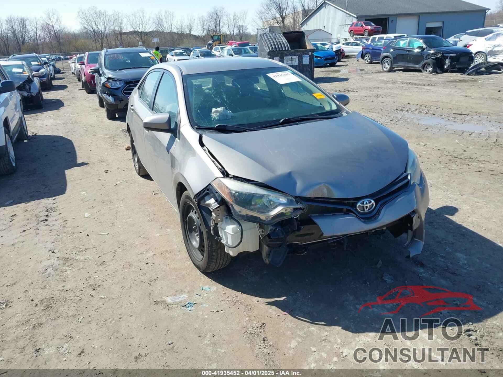 TOYOTA COROLLA 2016 - 2T1BURHE1GC691234