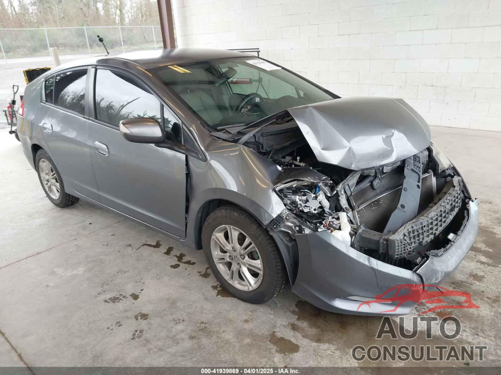 HONDA INSIGHT 2010 - JHMZE2H7XAS034098