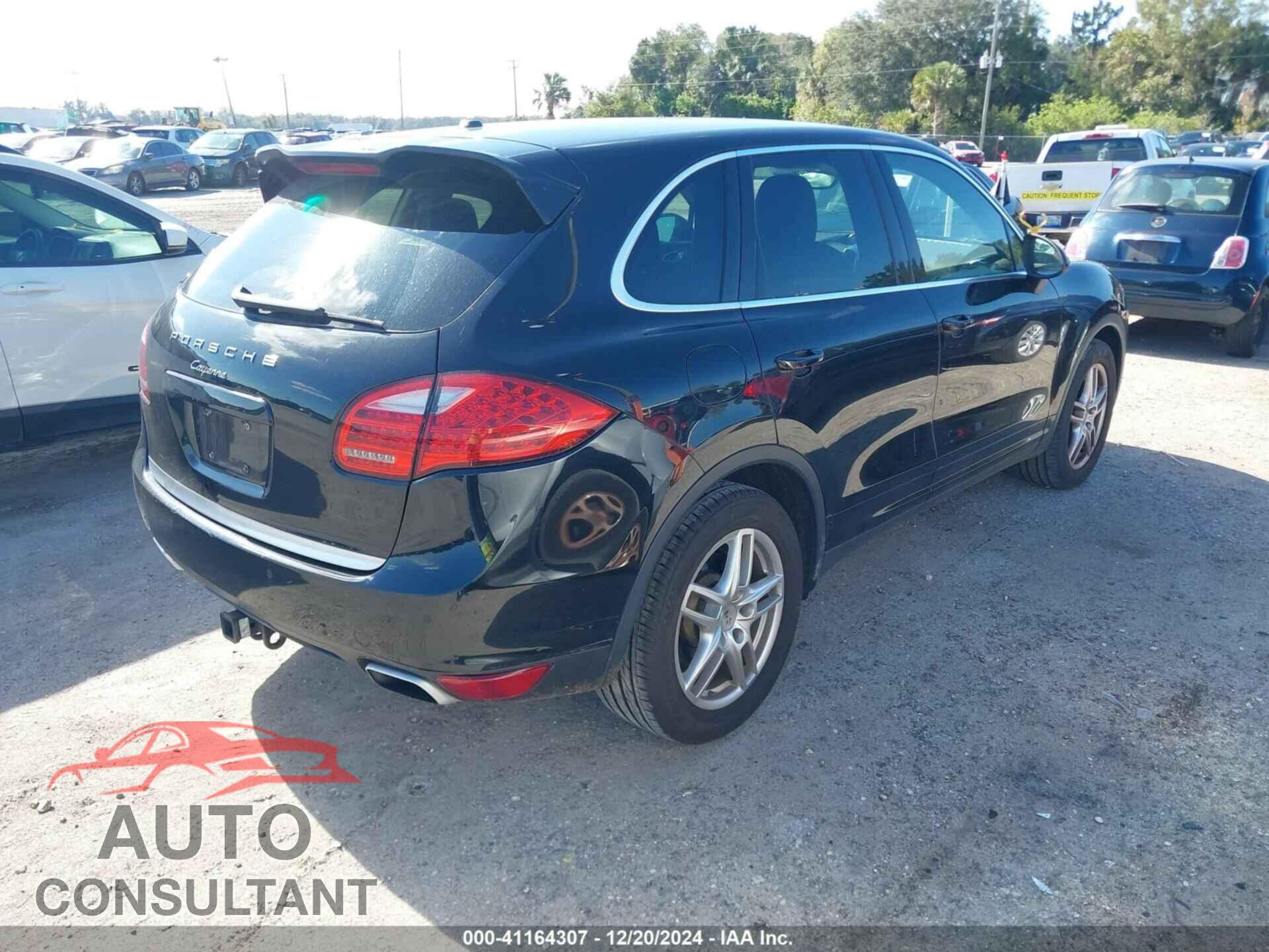 PORSCHE CAYENNE 2012 - WP1AA2A2XCLA08377
