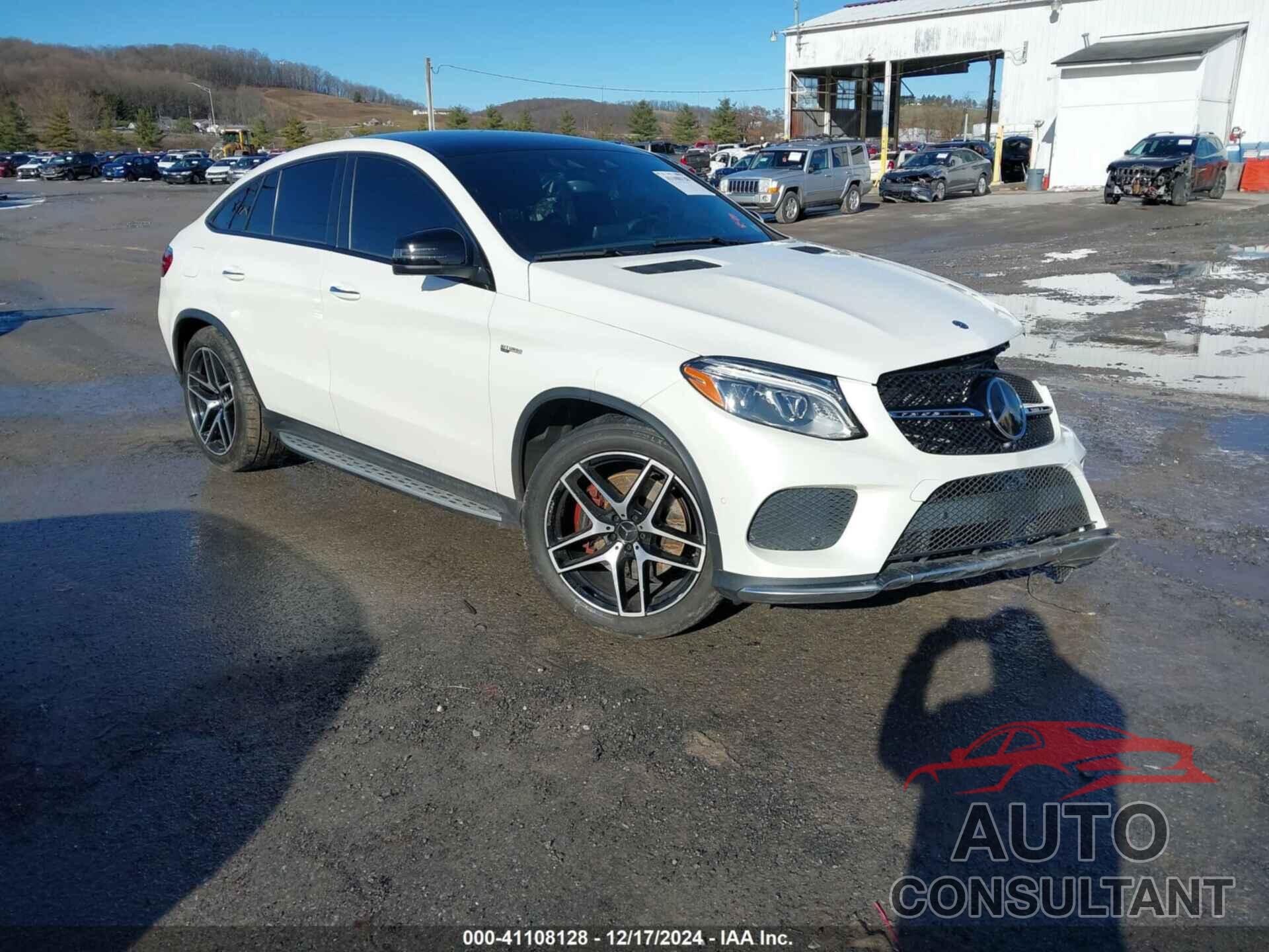 MERCEDES-BENZ AMG GLE 43 COUPE 2017 - 4JGED6EB4HA078404