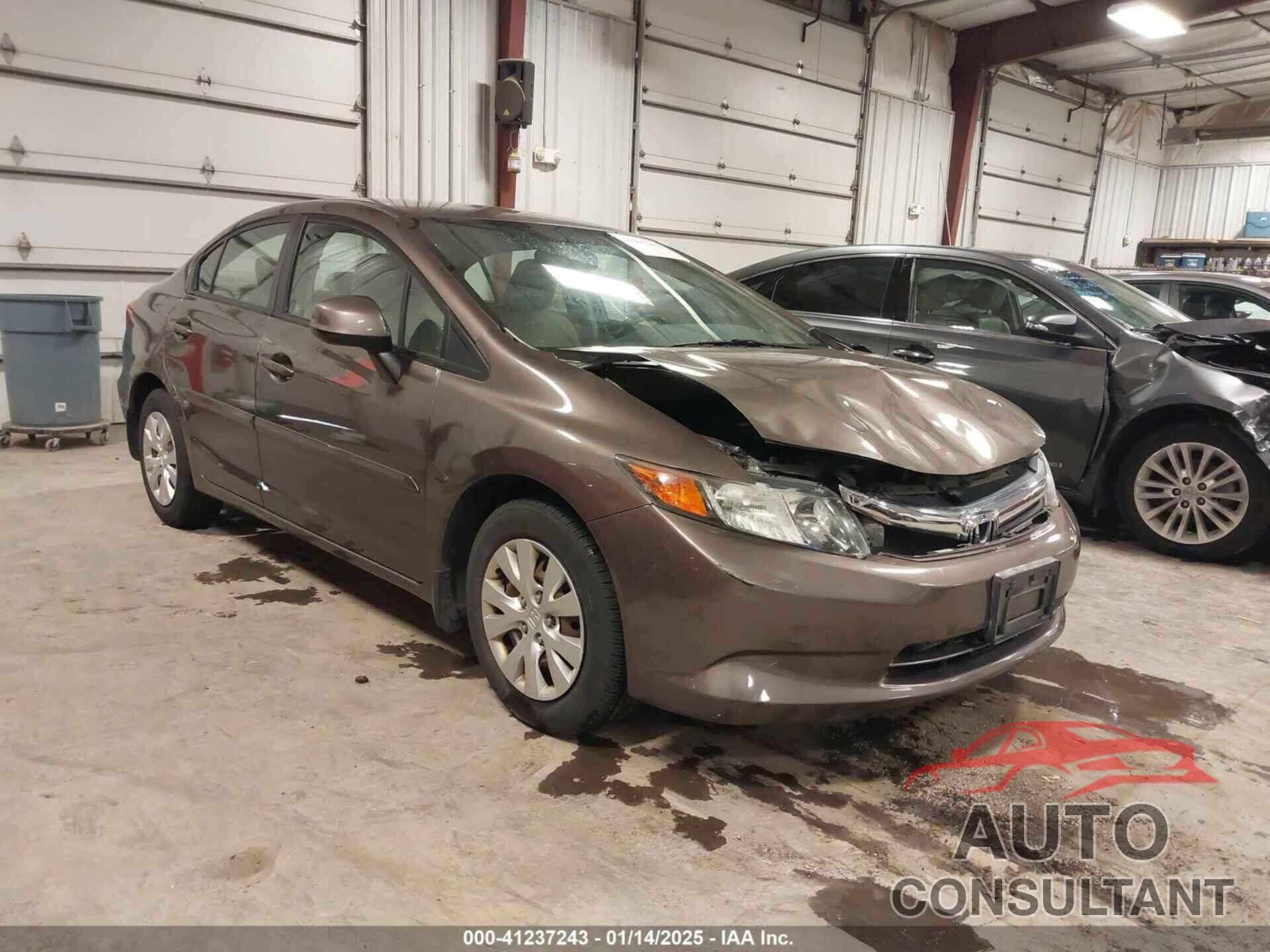 HONDA CIVIC SDN 2012 - 2HGFB2F52CH500522