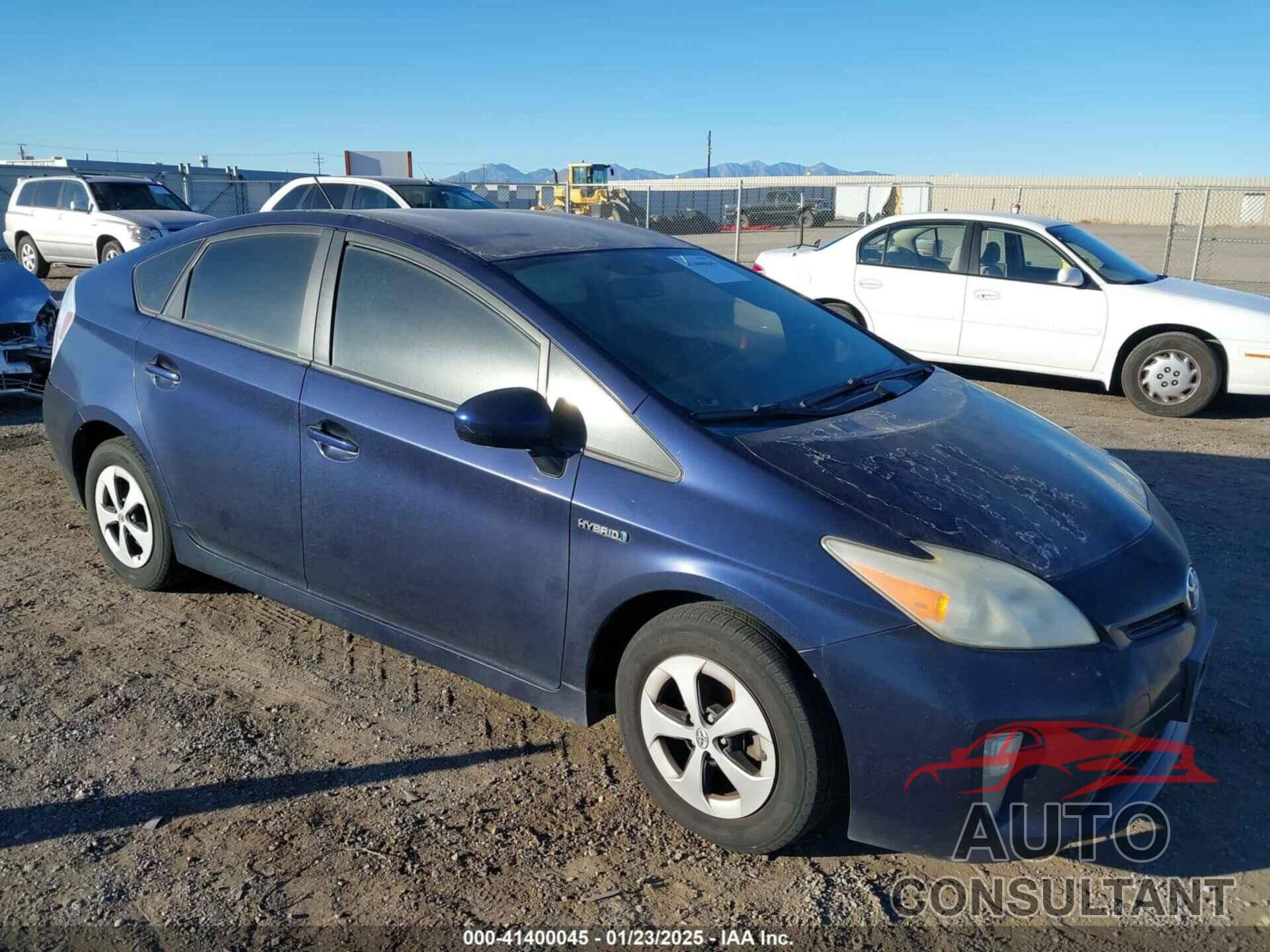 TOYOTA PRIUS 2013 - JTDKN3DU9D0349687