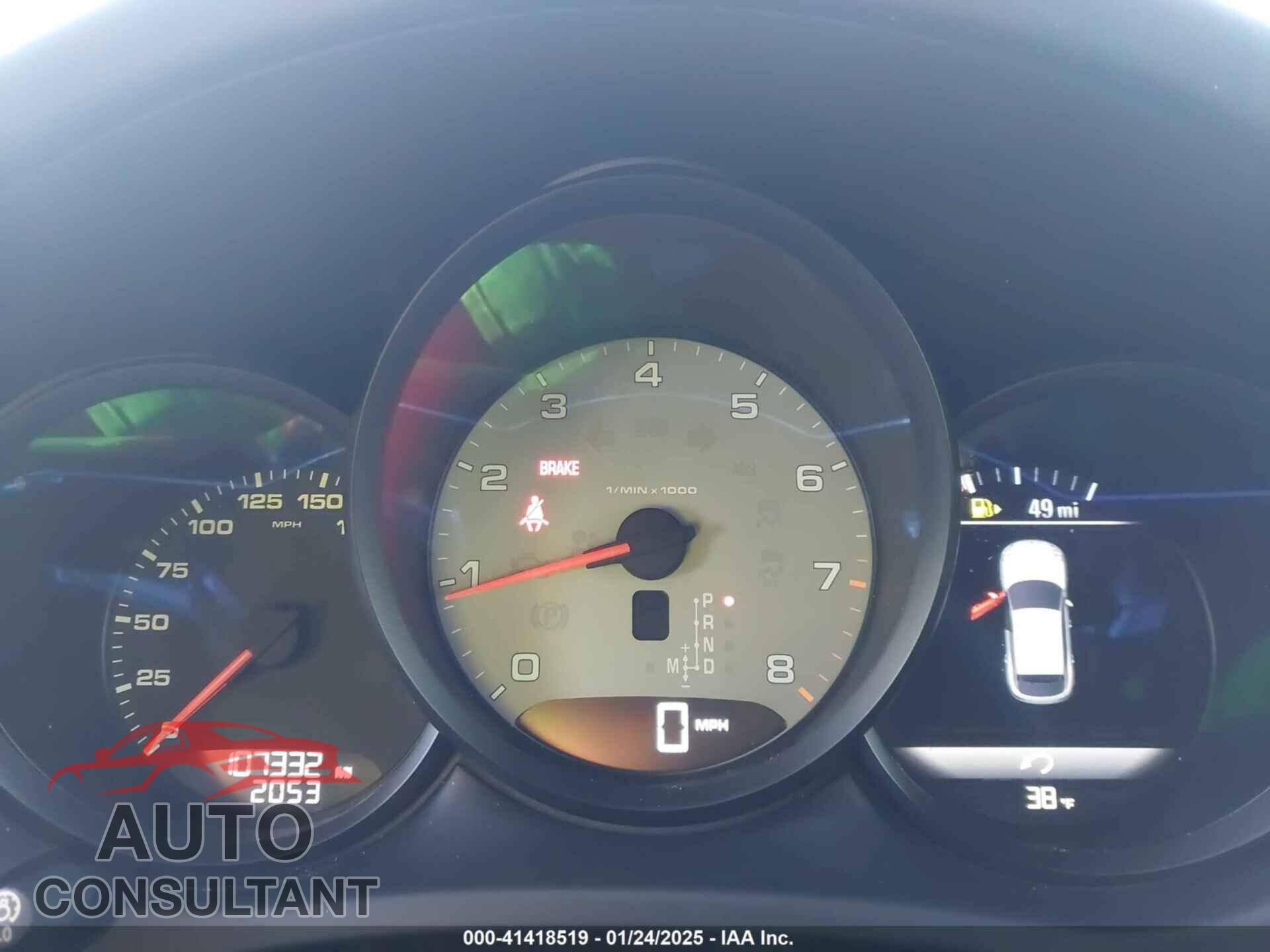 PORSCHE MACAN 2015 - WP1AB2A59FLB67970