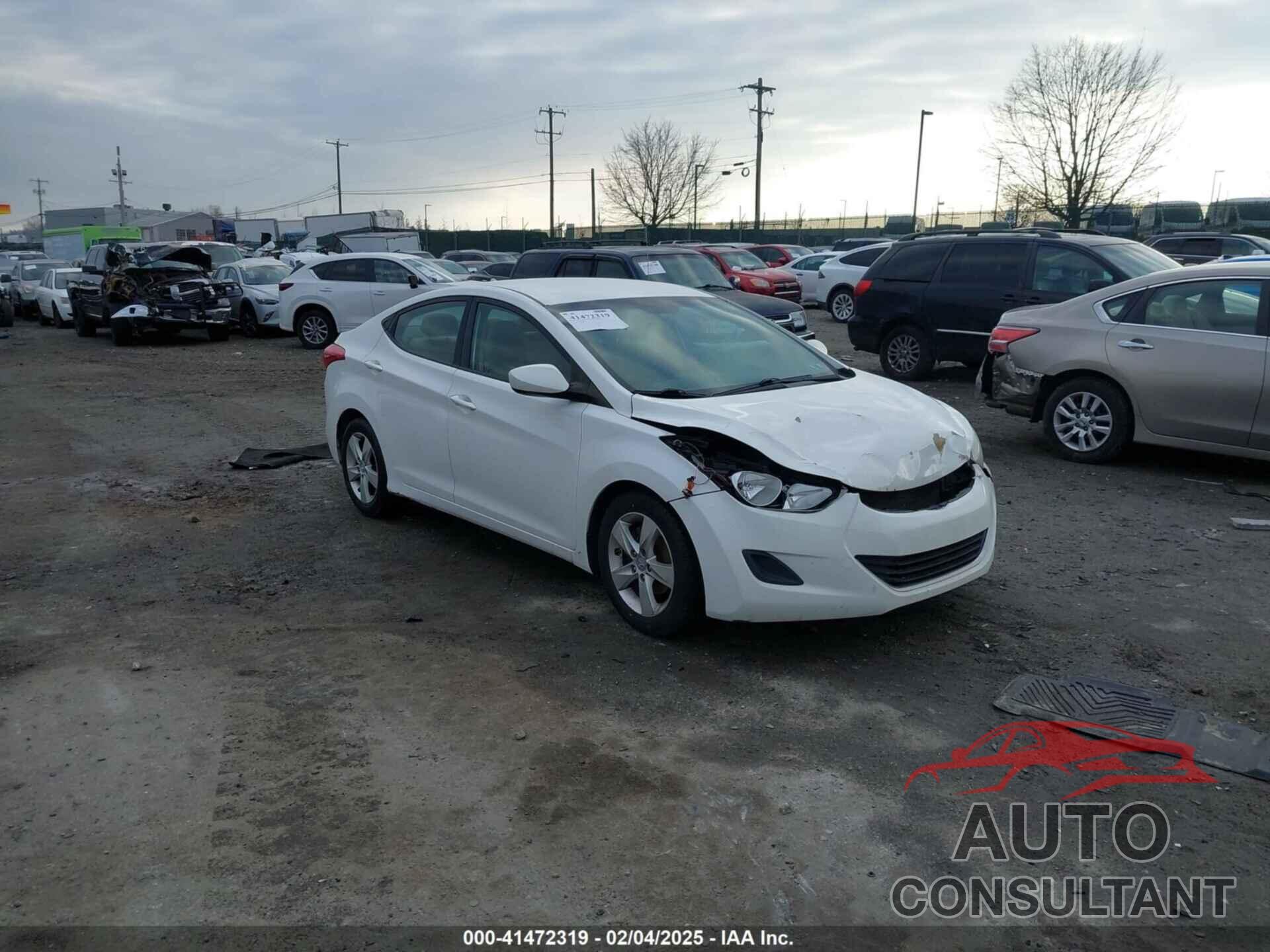 HYUNDAI ELANTRA 2011 - 5NPDH4AEXBH031676
