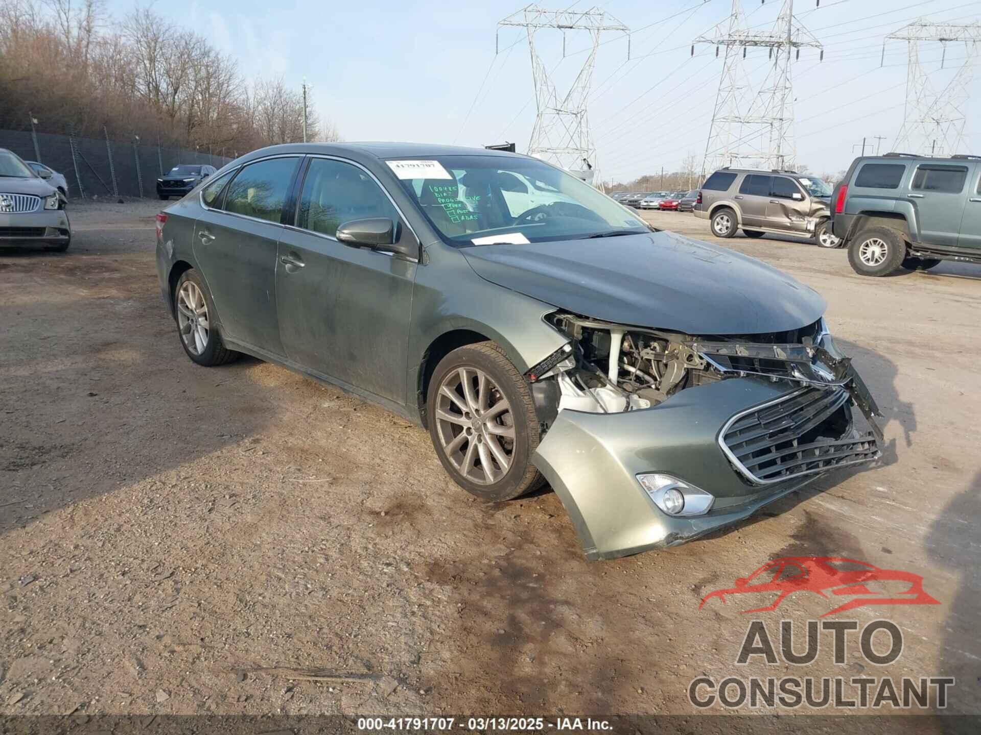 TOYOTA AVALON 2013 - 4T1BK1EB7DU058457